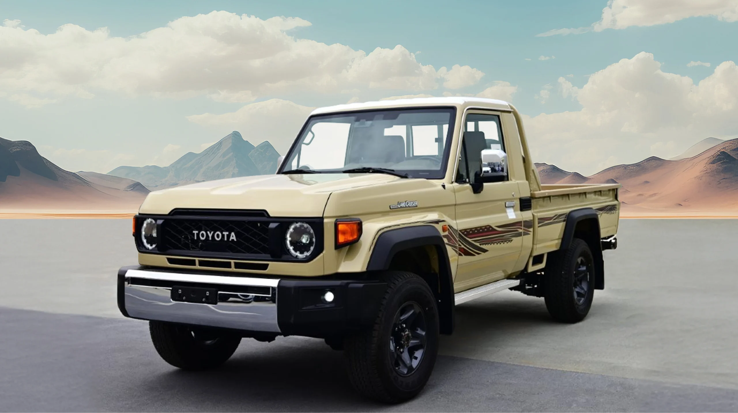 2026 TOYOTA LAND CRUISER 79 SINGLE CAB DLX3 2.8L DIESEL 4WD MANUAL