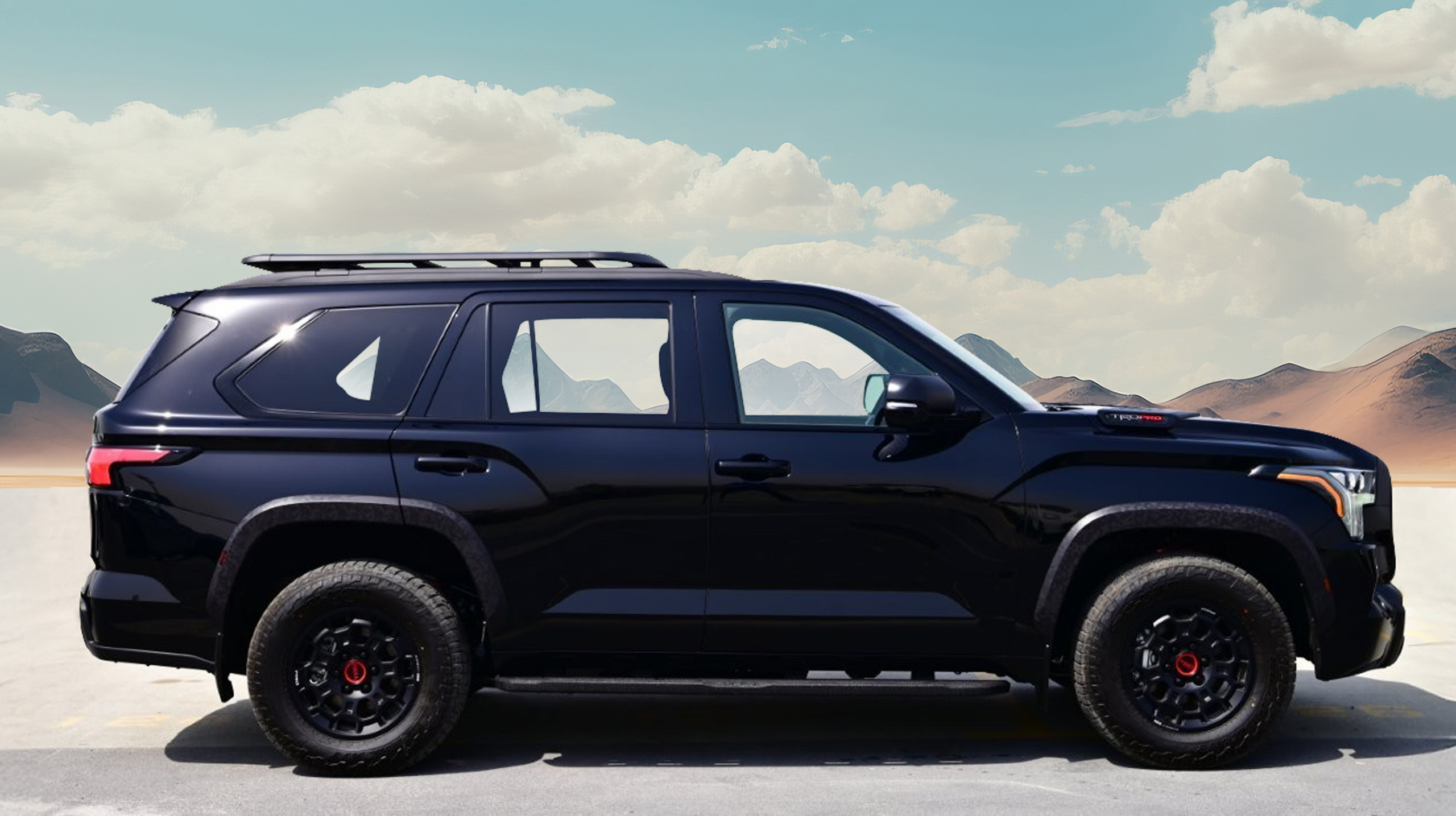 2026 TOYOTA SEQUOIA TRD PRO PERFORMANCE MAX  i-FORCE MAX HYBRID V6 3.4L TURBO 4WD 7 SEATER AT