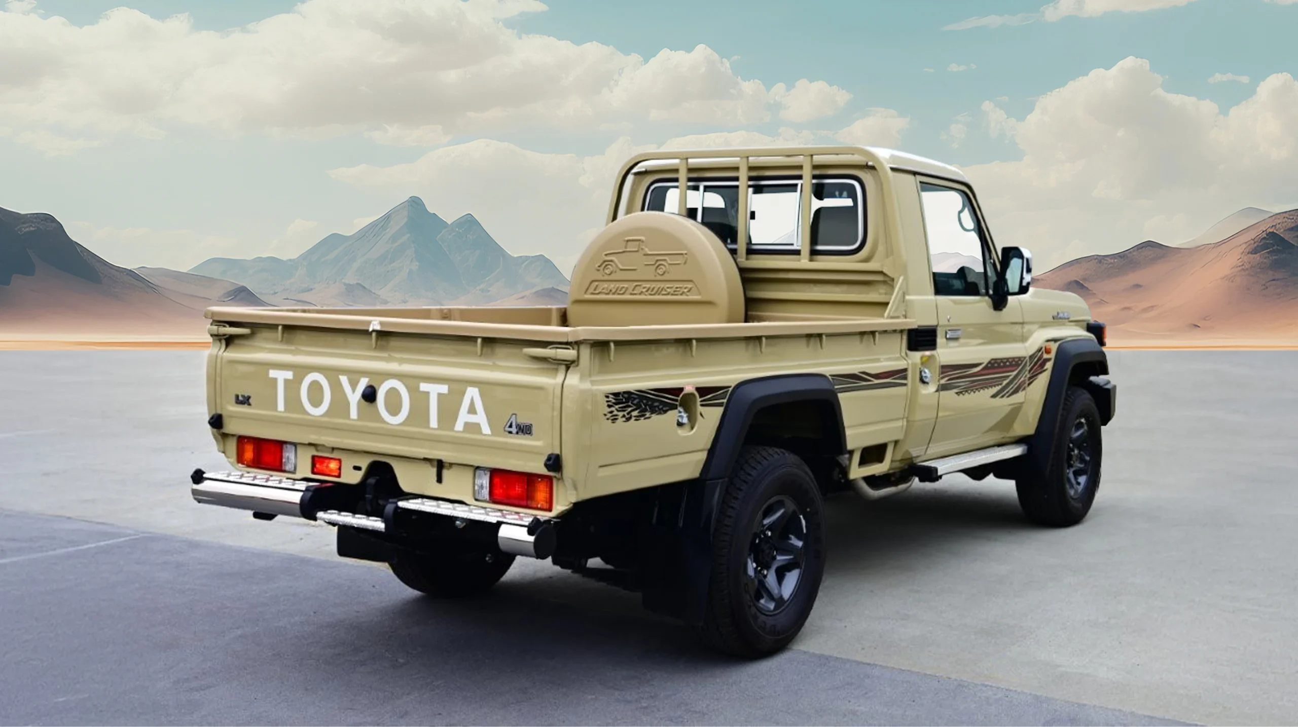 2026 TOYOTA LAND CRUISER 79 SINGLE CAB DLX3 2.8L DIESEL 4WD MANUAL