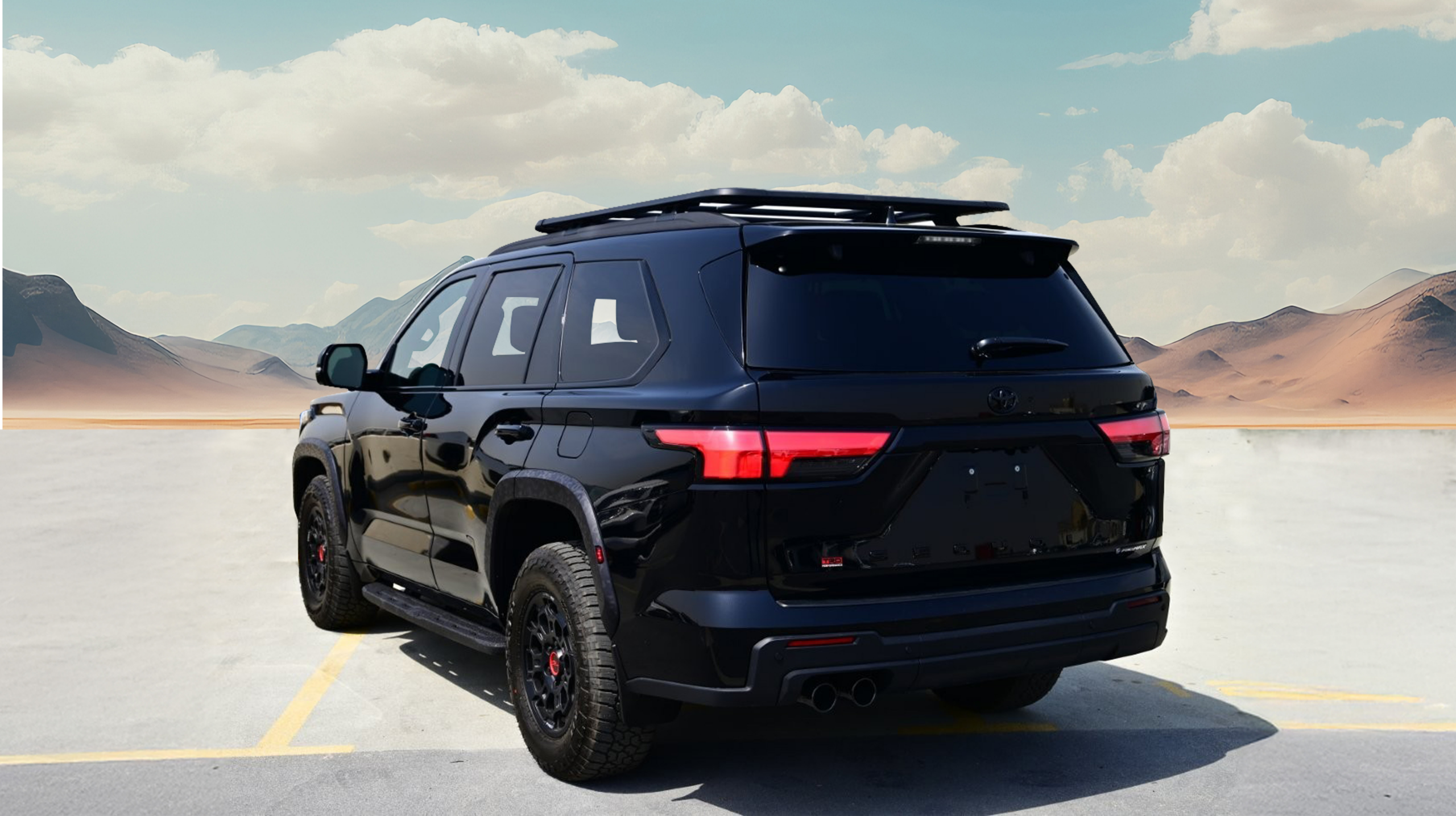 2026 TOYOTA SEQUOIA TRD PRO PERFORMANCE MAX  i-FORCE MAX HYBRID V6 3.4L TURBO 4WD 7 SEATER AT