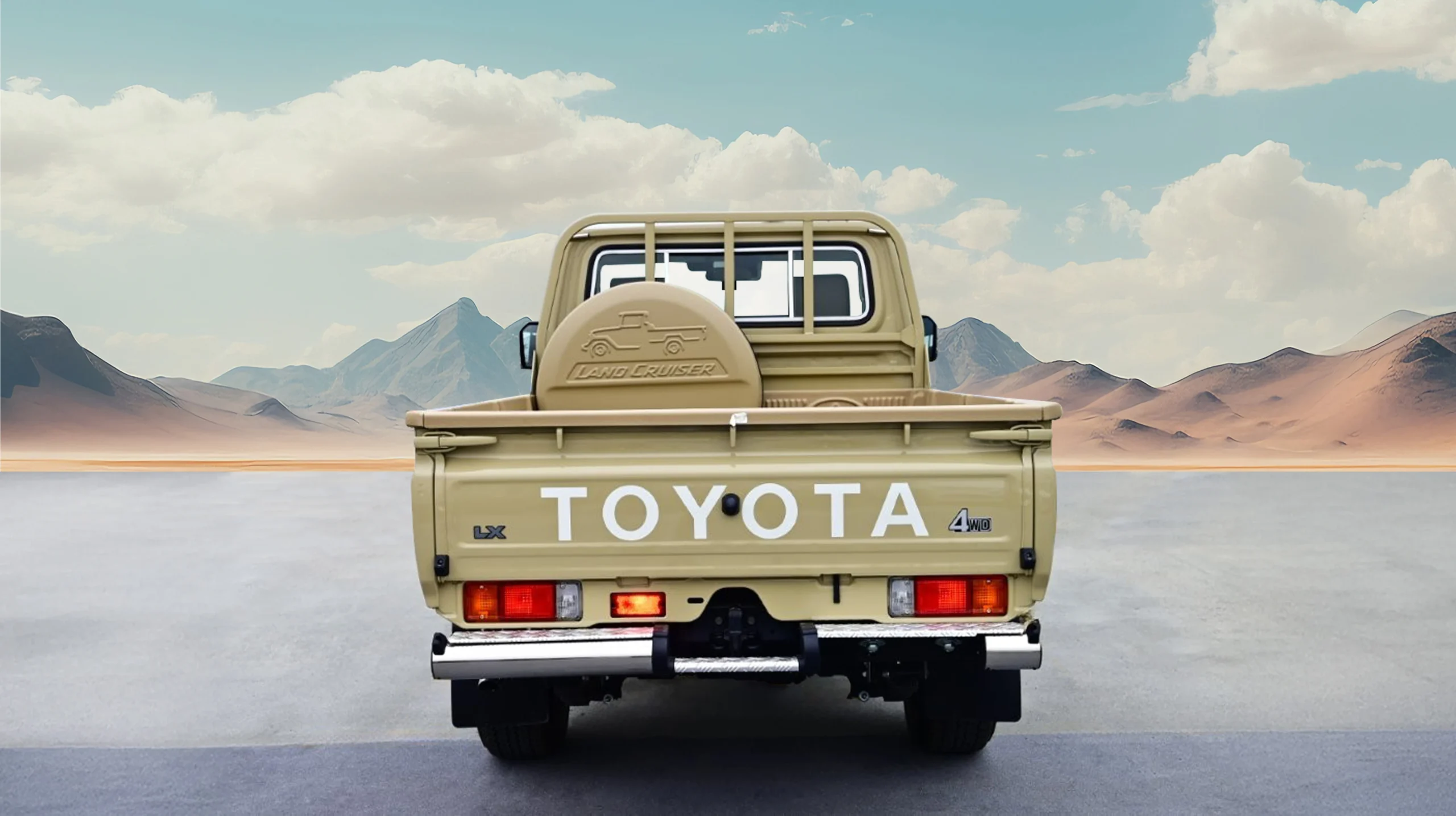 2026 TOYOTA LAND CRUISER 79 SINGLE CAB DLX3 2.8L DIESEL 4WD MANUAL