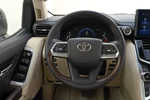 Toyota Land Cruiser steering