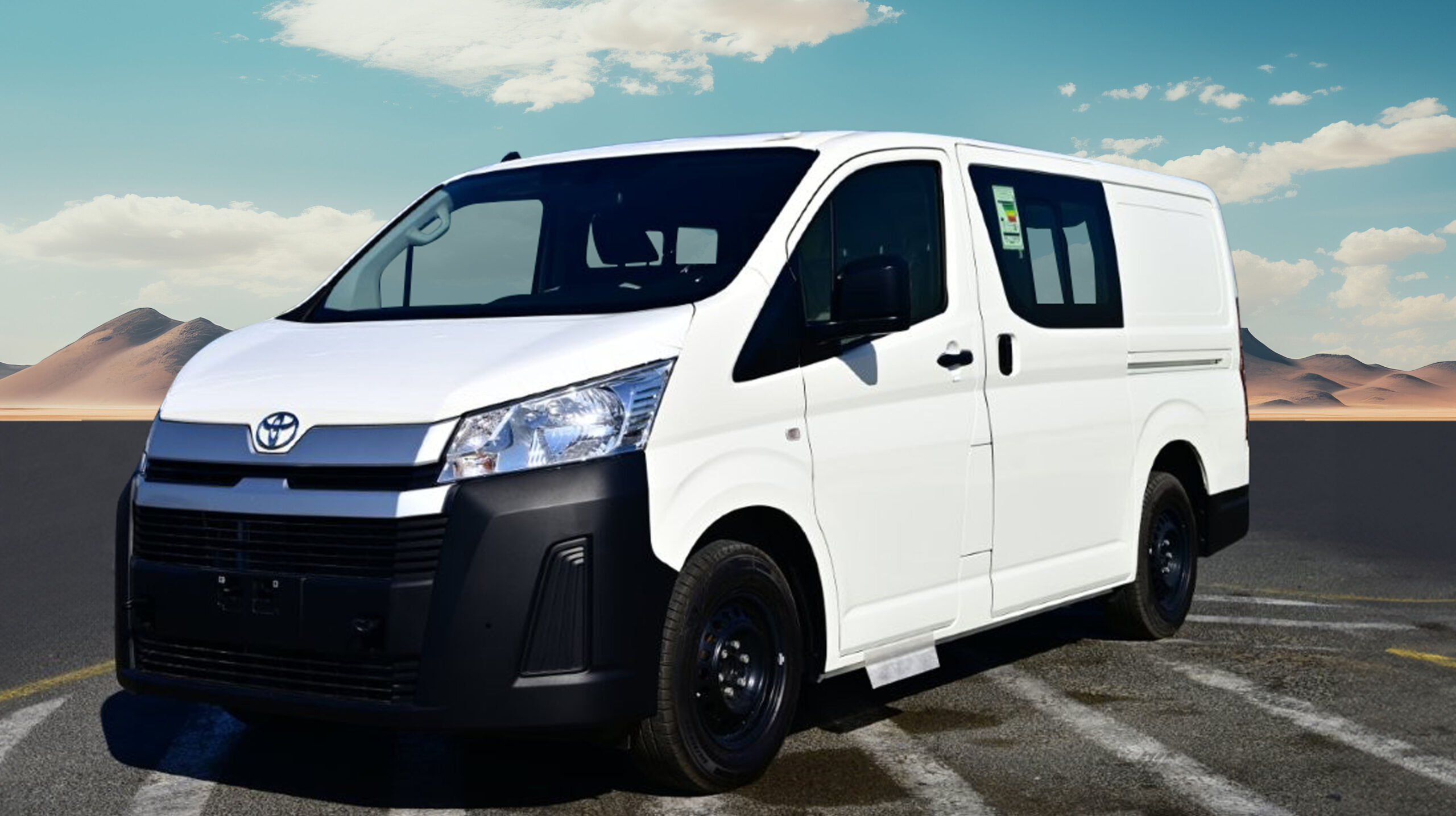 2026 TOYOTA HIACE PANEL VAN MID V6 3.5L 6 SEATER MT