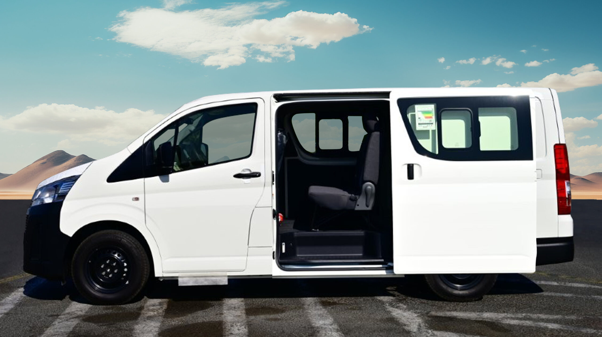 2026 TOYOTA HIACE PANEL VAN MID V6 3.5L 6 SEATER MT