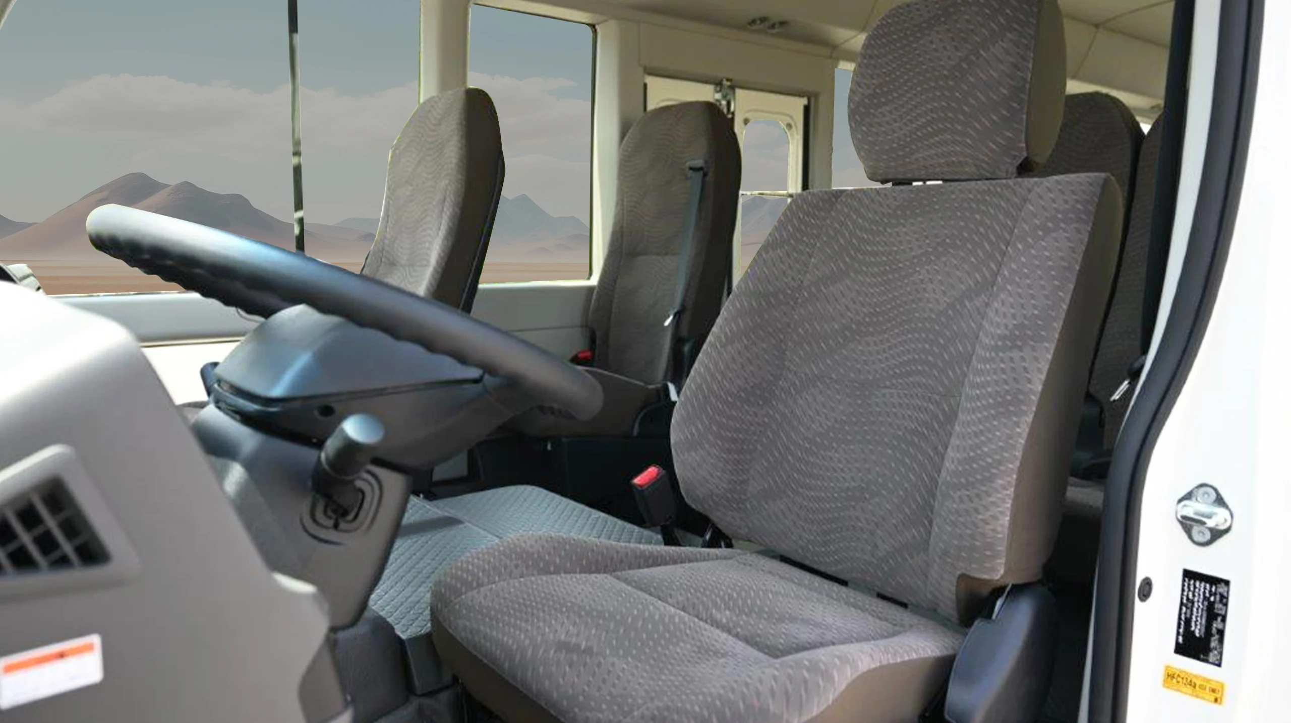 2025 TOYOTA COASTER HIGH ROOF DLX 2.7L PETROL 23-SEATER MT