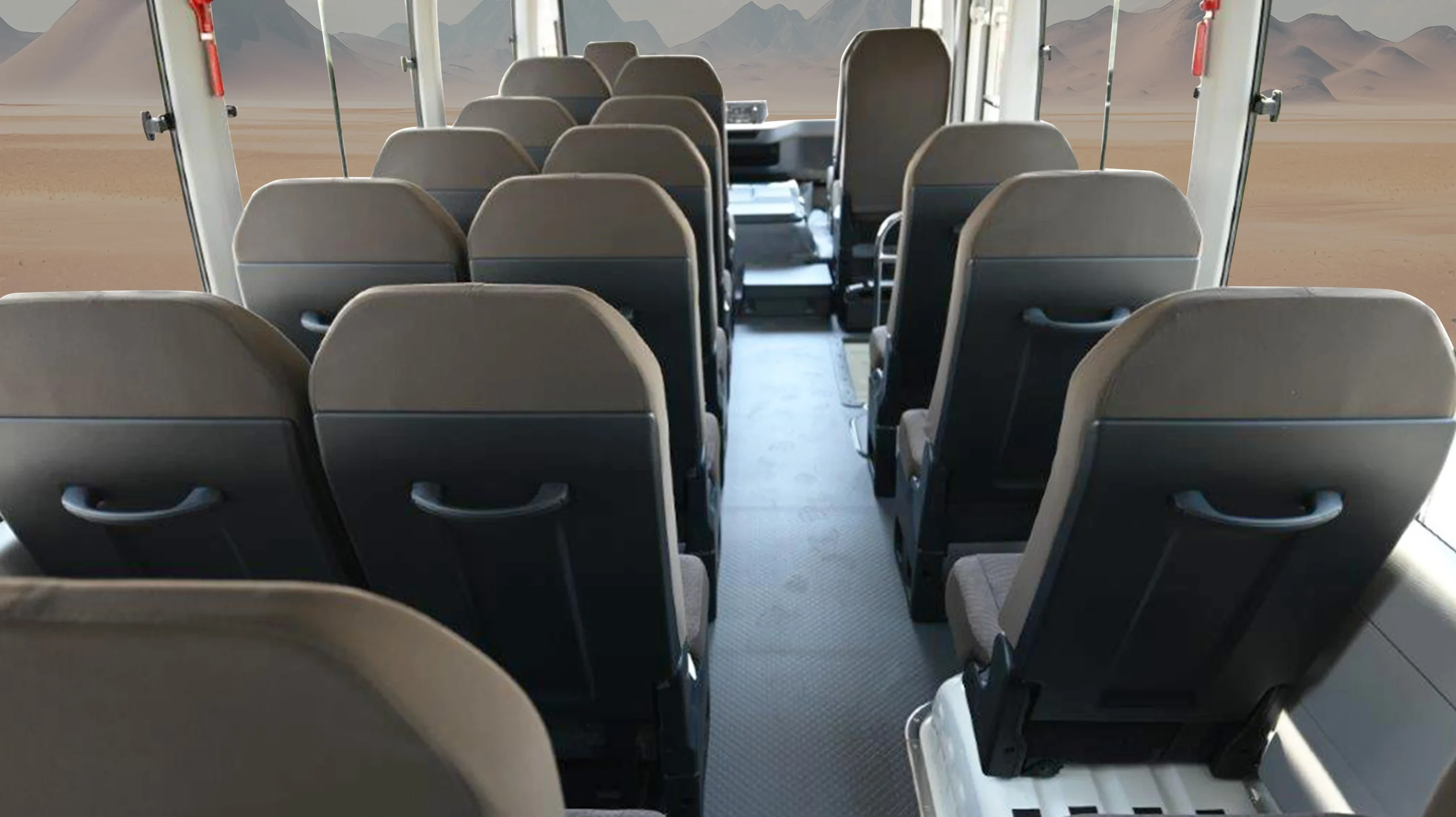 2025 TOYOTA COASTER HIGH ROOF DLX 2.7L PETROL 23-SEATER MT