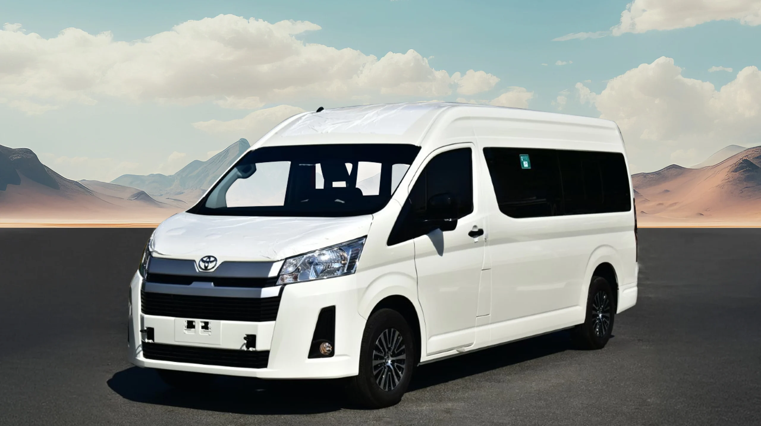 2026 TOYOTA HIACE HIGH ROOF BUS DX 2.8L DIESEL 13-SEATER MANUAL