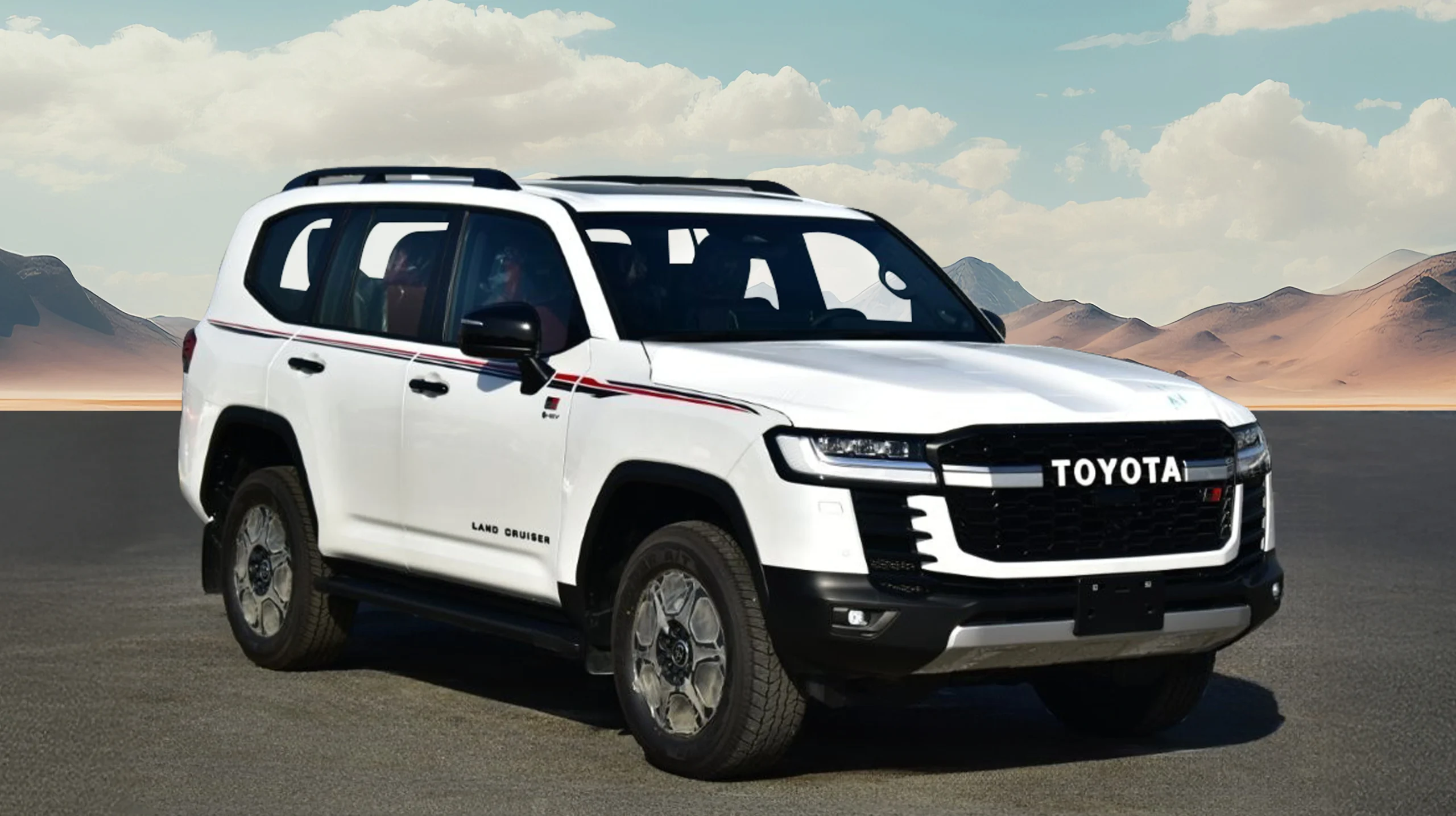 2026 TOYOTA LAND CRUISER 300 GR SPORT HYBRID V6 3.5L 7 SEAT AT