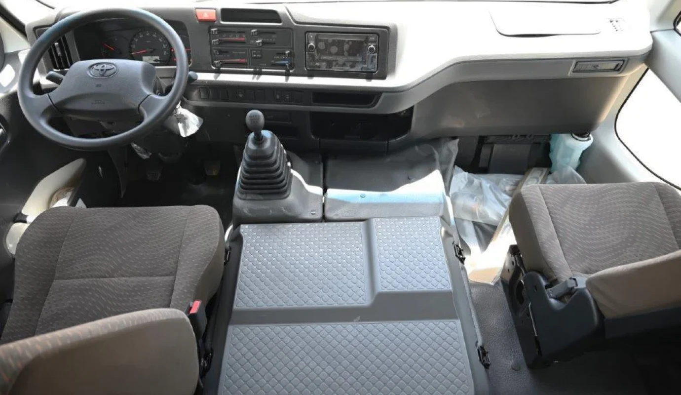 2025 TOYOTA COASTER HIGH ROOF DLX 2.7L PETROL 23-SEATER MT