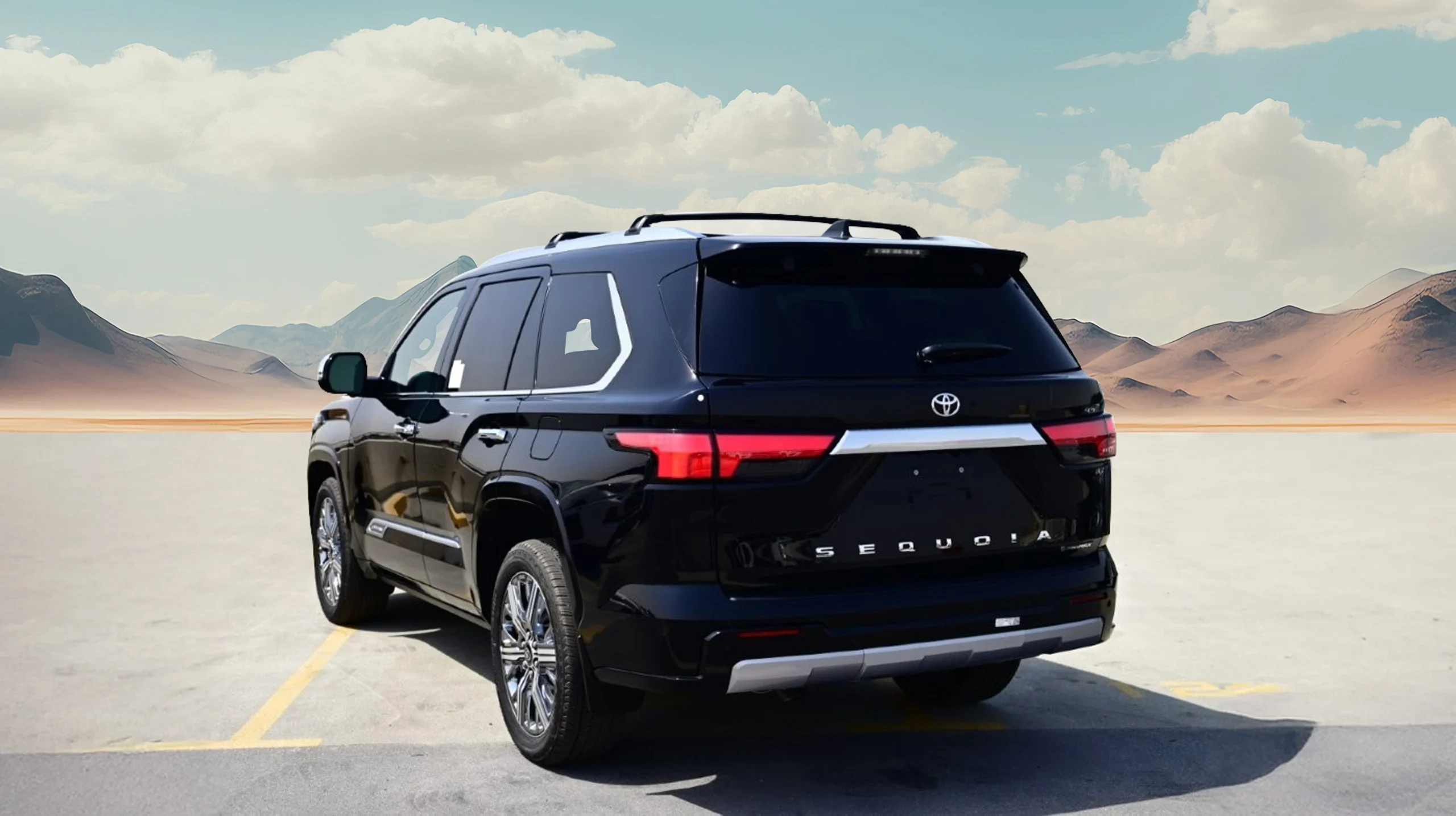 2026 MODEL TOYOTA SEQUOIA CAPSTONE HYBRID V6 3.4L TURBO 4WD 7-SEATER AT