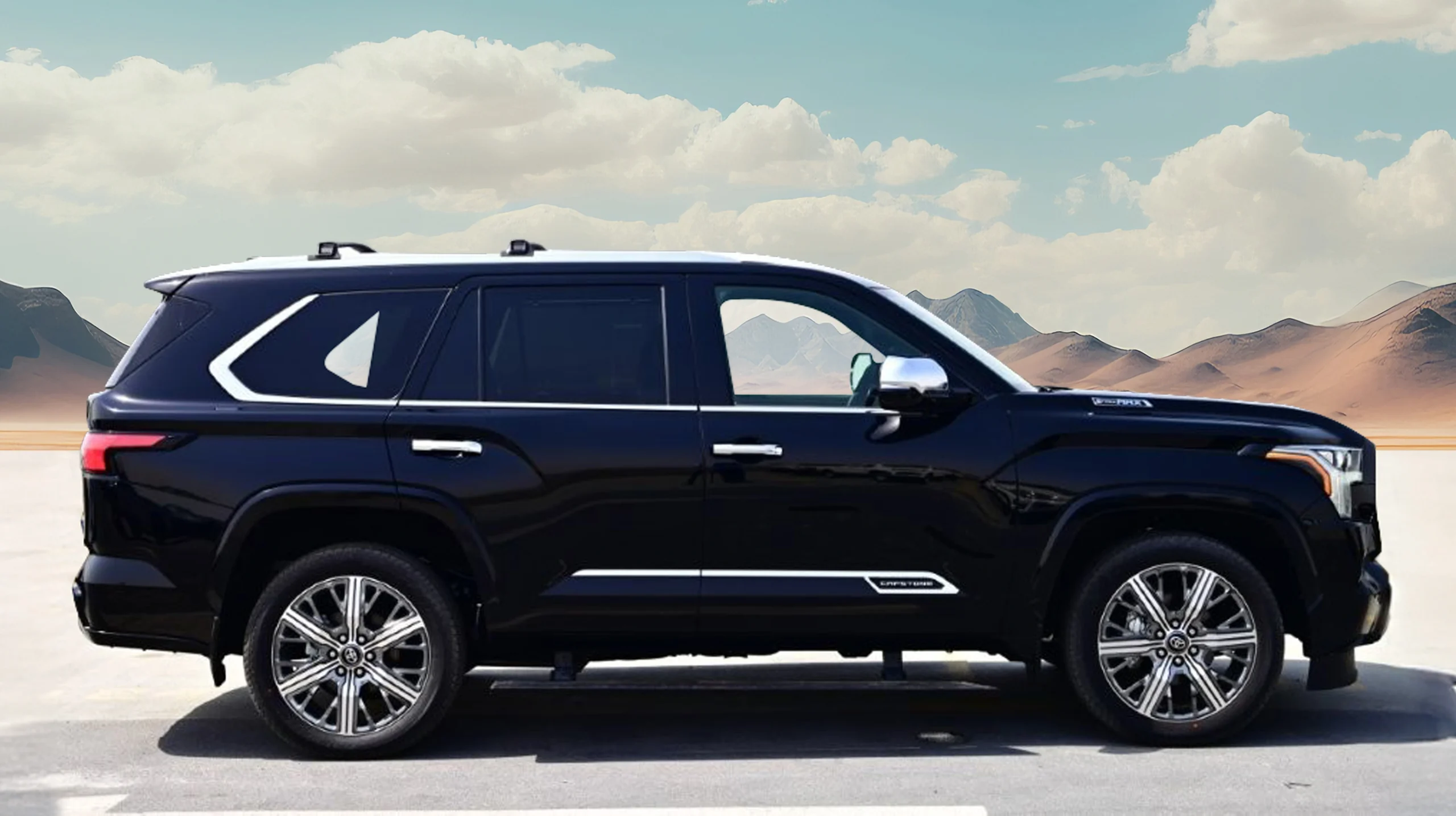 2026 MODEL TOYOTA SEQUOIA CAPSTONE HYBRID V6 3.4L TURBO 4WD 7-SEATER AT