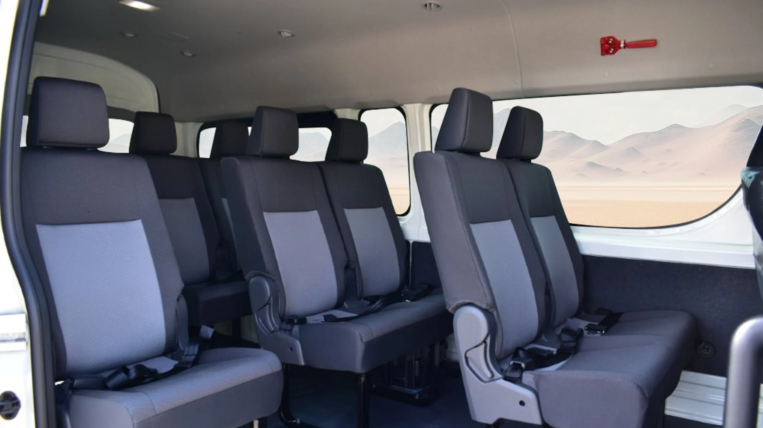 2026 TOYOTA HIACE HIGH ROOF BUS DX 2.8L DIESEL 13-SEATER MANUAL