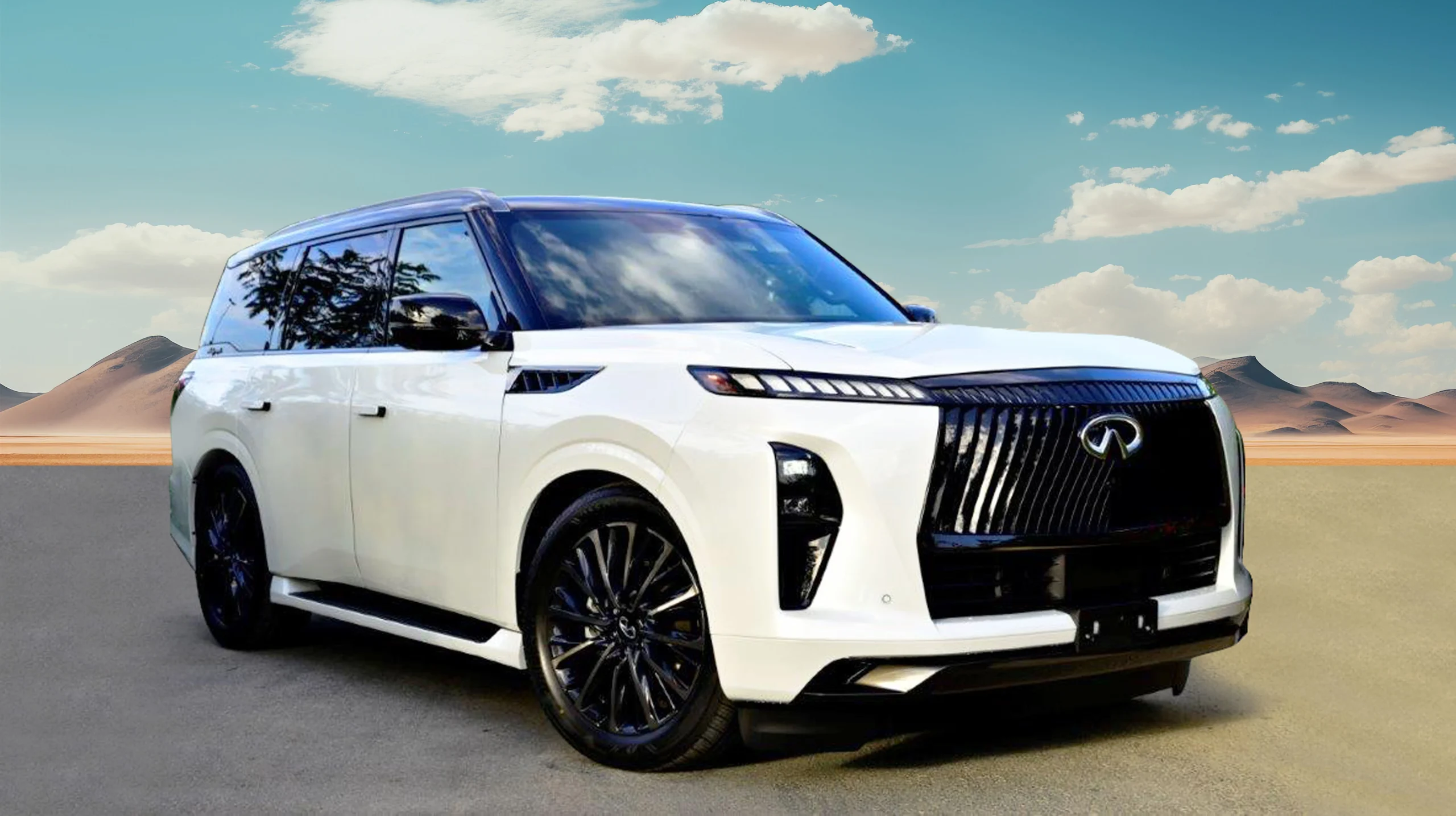 2025 INFINITY QX80 AUTOGRAPH V6 3.5L TWIN TURBO 4WD 7 SEAT AUTOMATIC