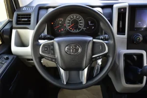 Toyota Hiace 13 seater steering