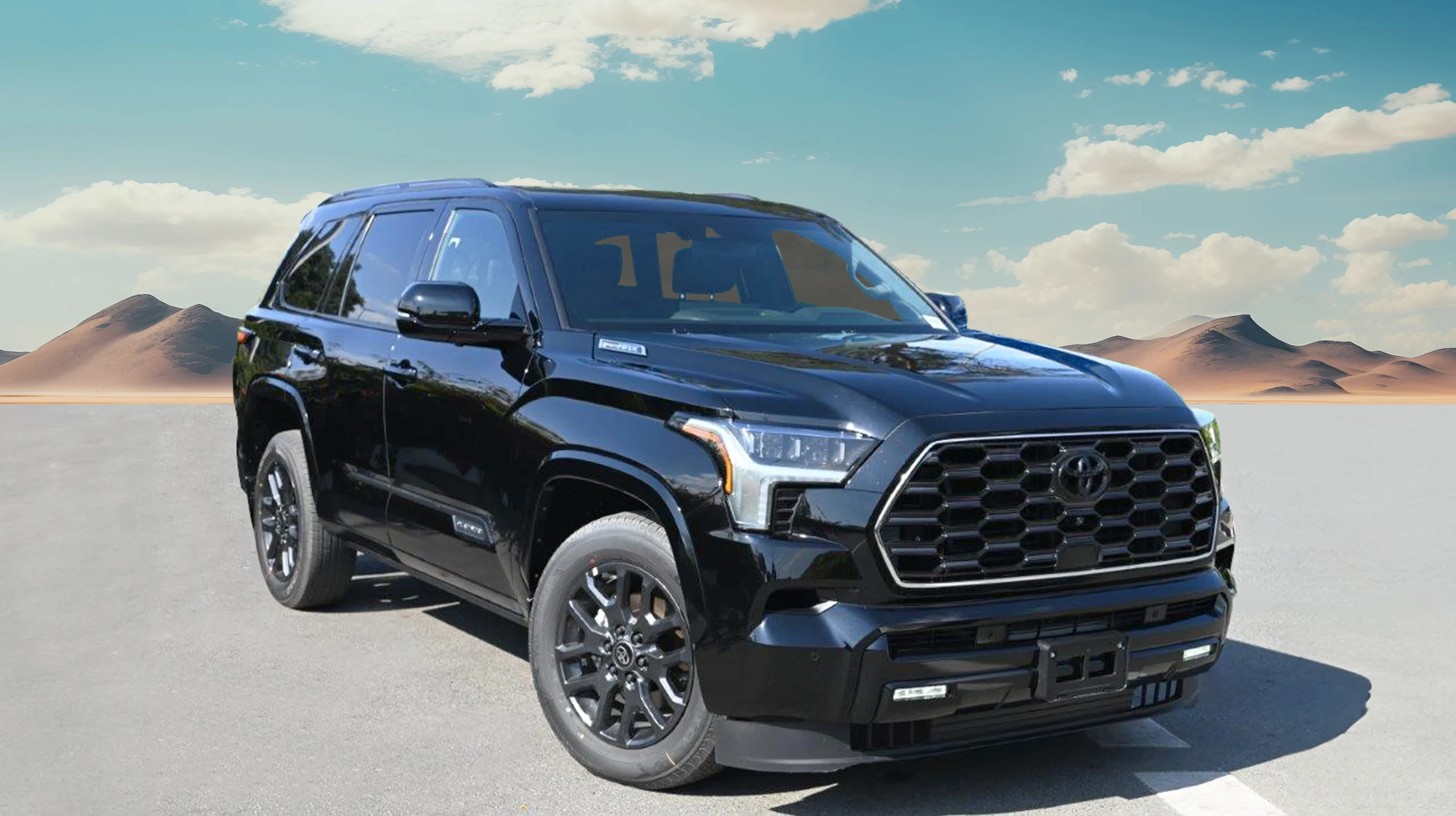 2025 SEQUOIA PLATINUM I-FORCE HYBRID TRD OFF ROAD V6 3.5L 4WD 7-SEATER AT