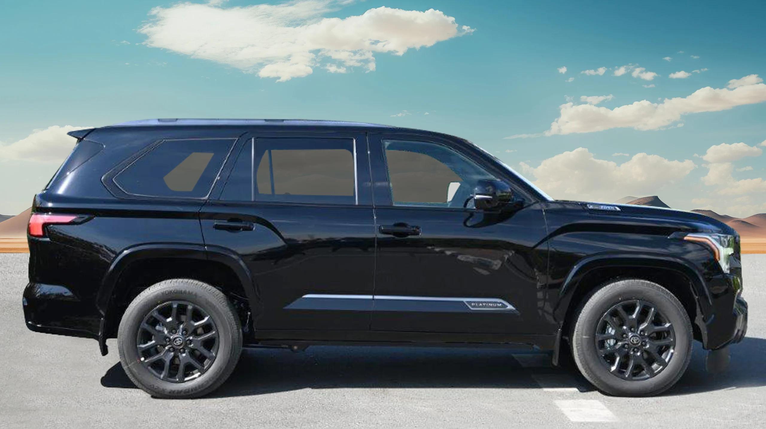 2025 SEQUOIA PLATINUM I-FORCE HYBRID TRD OFF ROAD V6 3.5L 4WD 7-SEATER AT