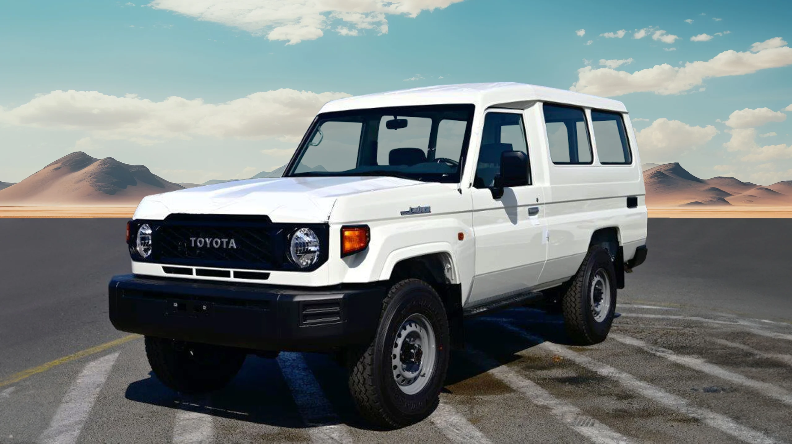 2026 MODEL TOYOTA LAND CRUISER 78 HARDTOP 2.8L DIESEL 8-SEATER AT