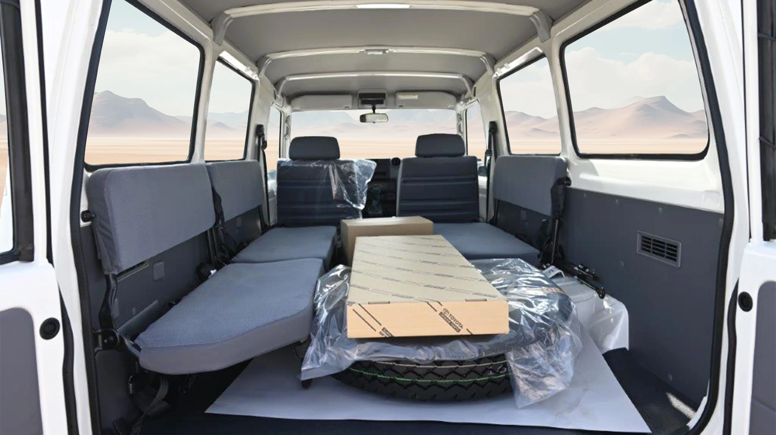 2026 MODEL TOYOTA LAND CRUISER 78 HARDTOP 2.8L DIESEL 8-SEATER AT