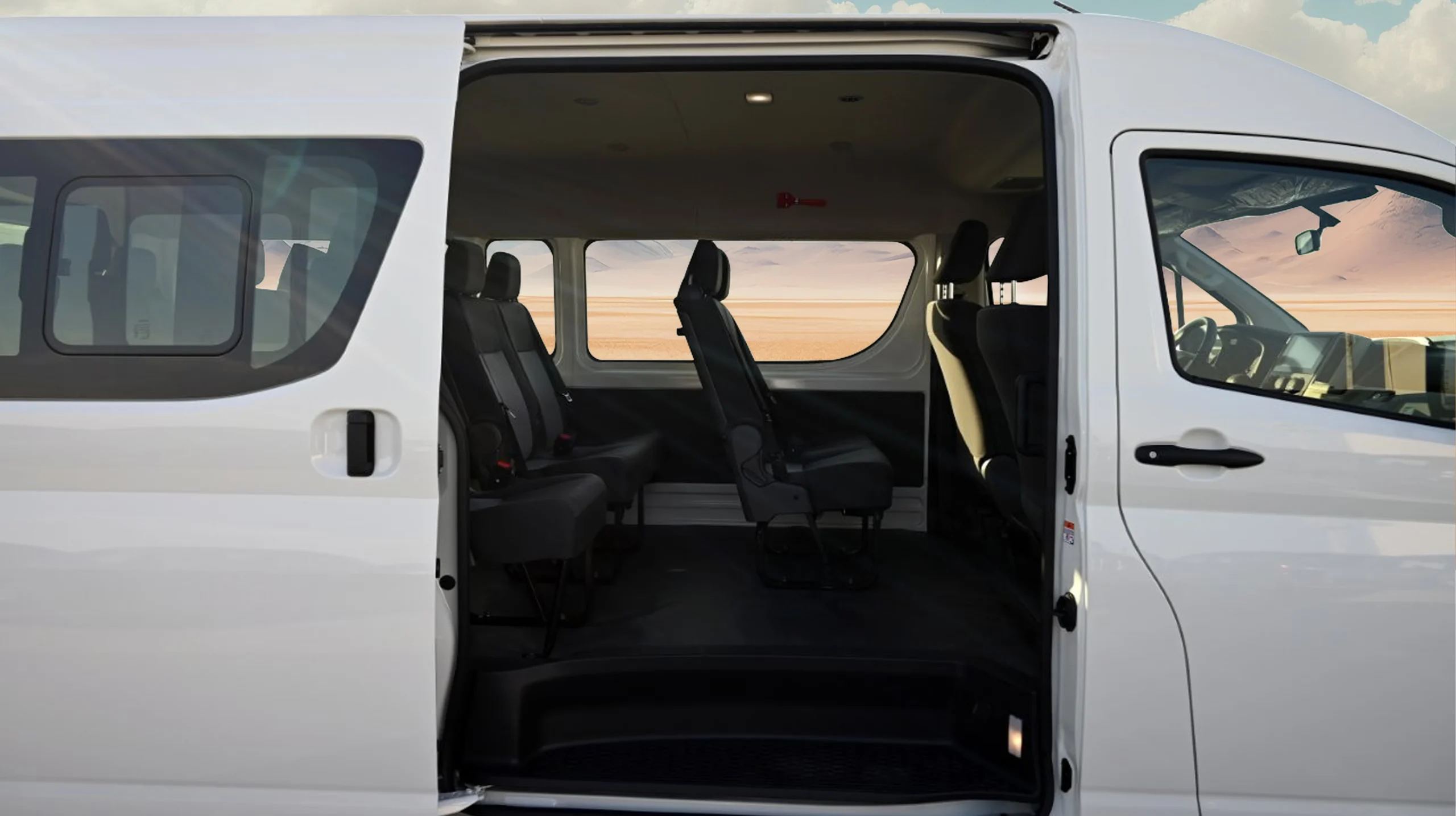 2026 TOYOTA HIACE HIGHROOF BUS GL V6 3.5L PETROL 13-SEATER AUTOMATIC
