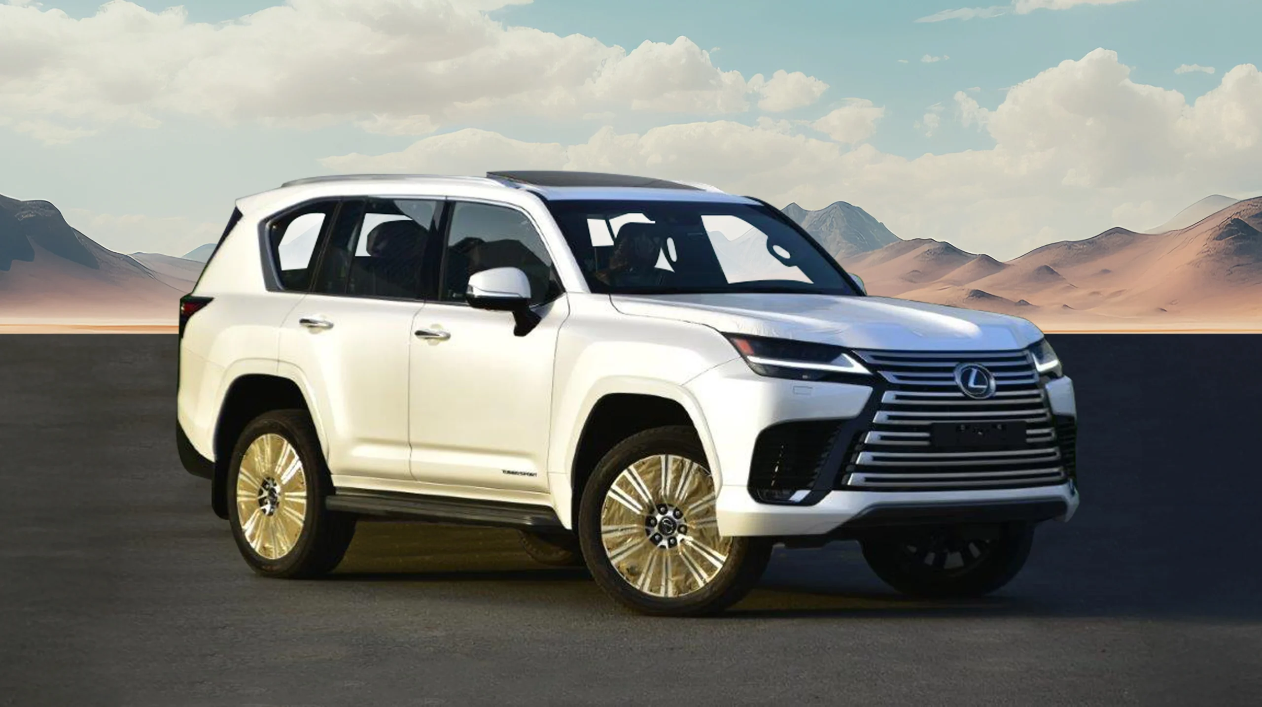 2023 LEXUS LX500D TURBO SPORT V6 3.3L DIESEL 7 SEATER AT