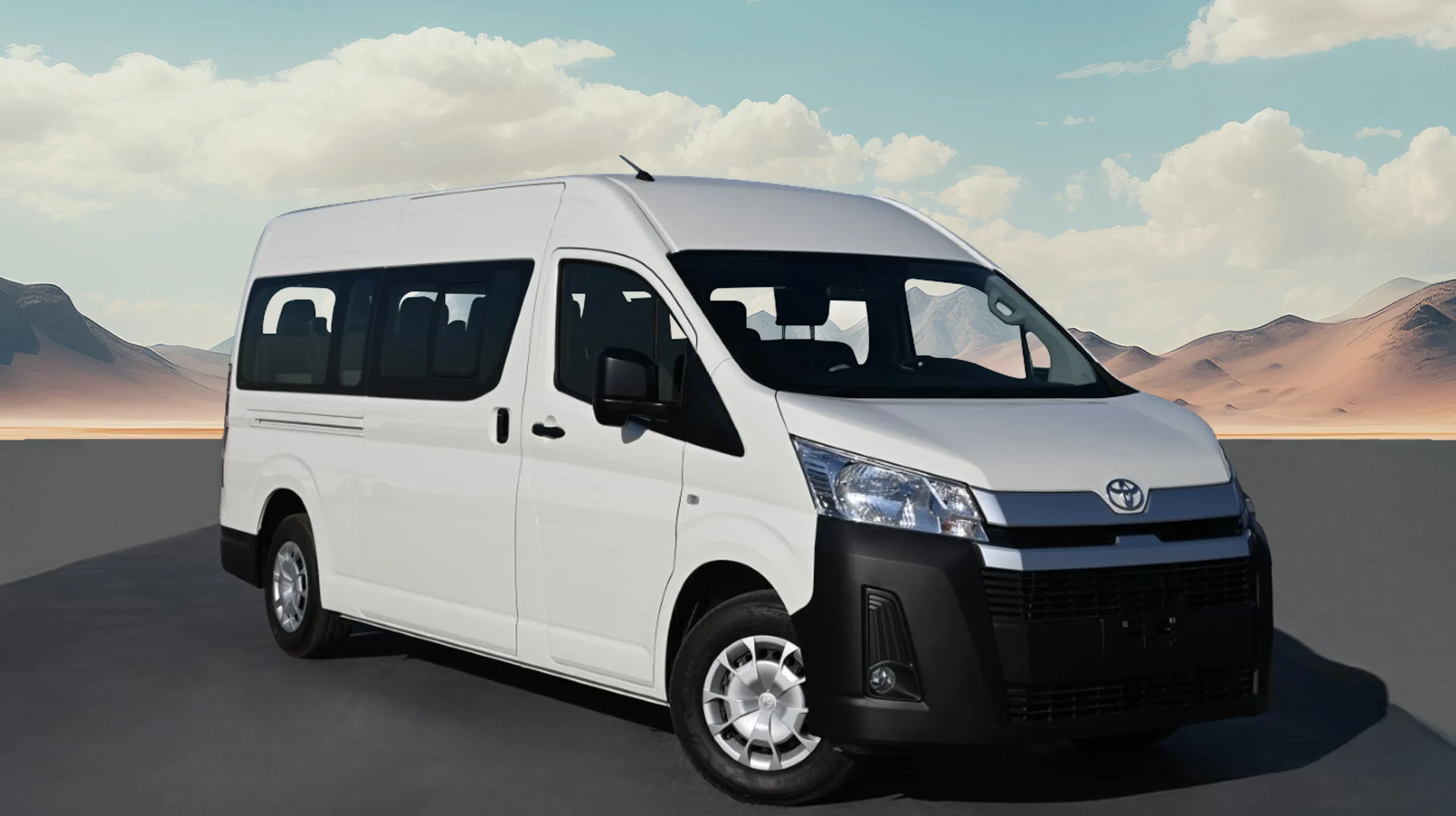 2026 TOYOTA HIACE HIGHROOF BUS GL V6 3.5L PETROL 13-SEATER AUTOMATIC
