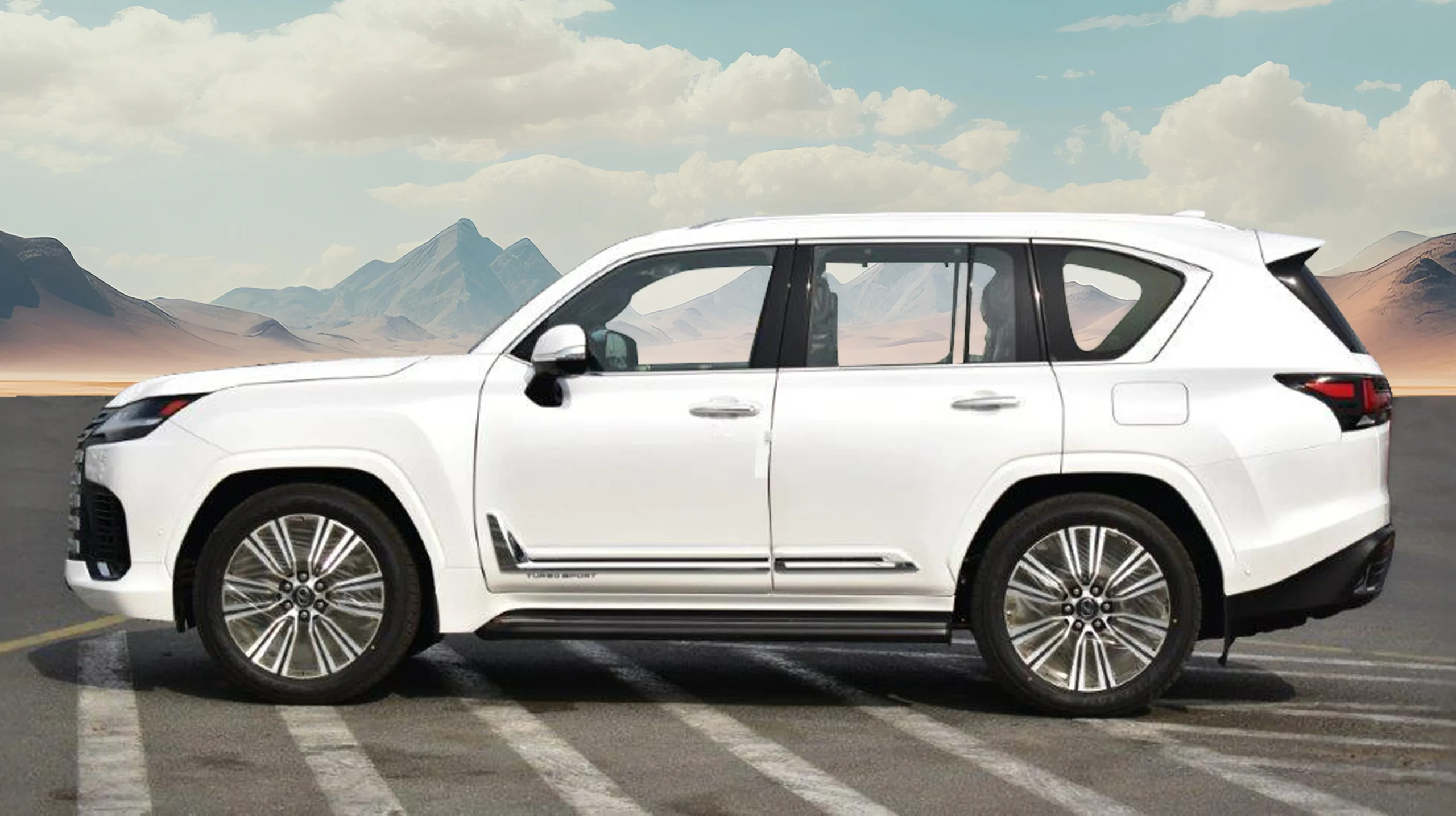 2026 LEXUS LX700H HYBRID TURBO SPORT V6 3.5L 7 SEAT AT