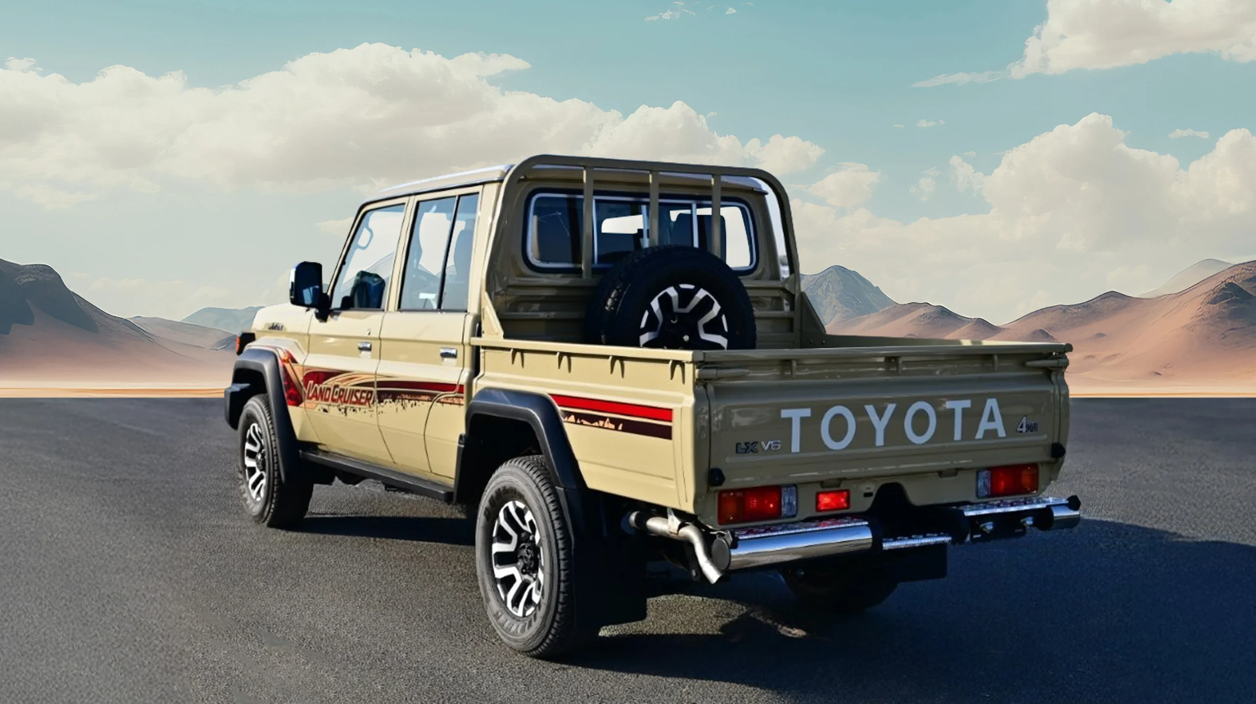 2026 TOYOTA LAND CRUISER DOUBLE CAB PICKUP LX-Z1 V6 4.0L PETROL AT