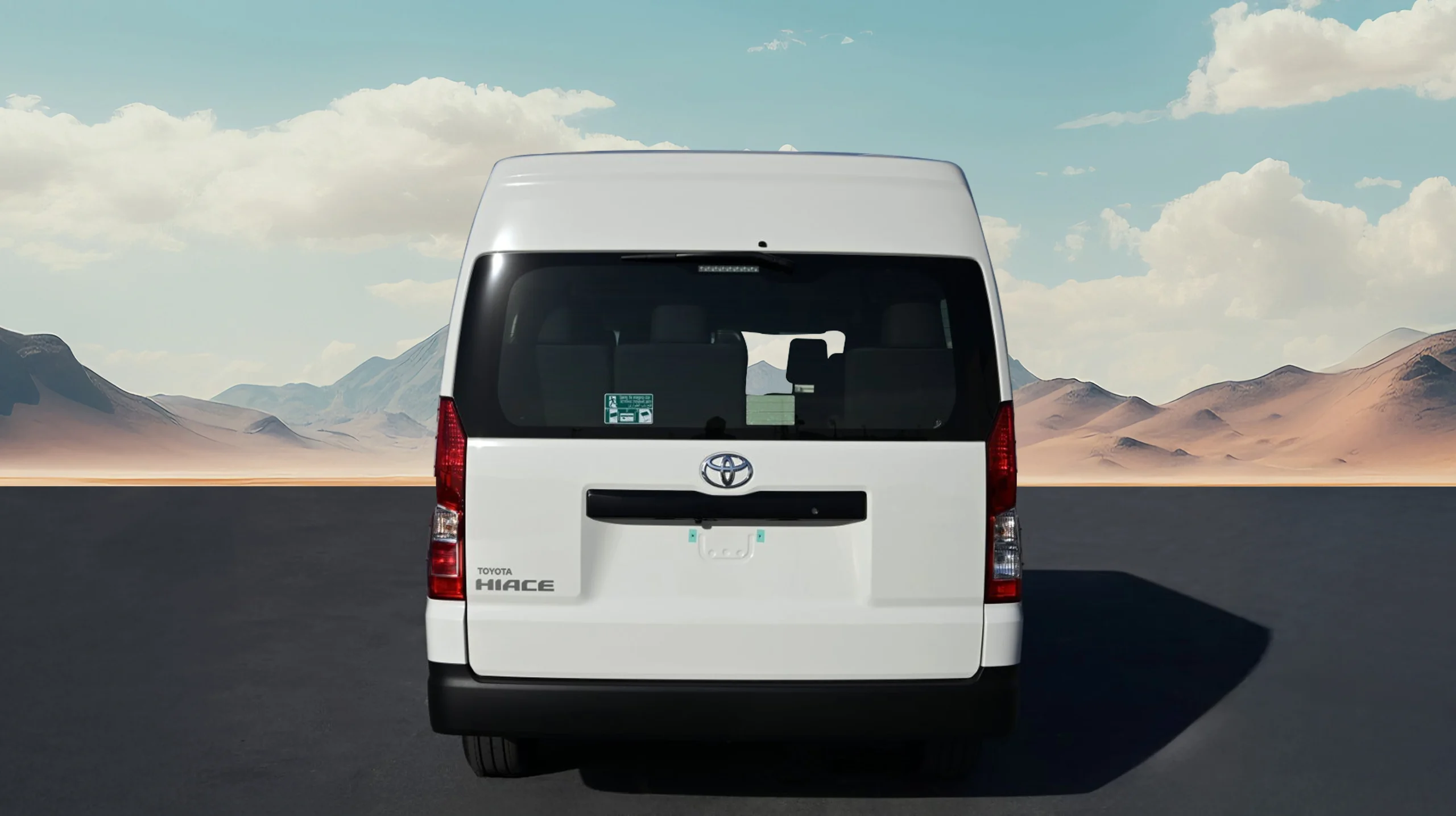 2026 TOYOTA HIACE HIGHROOF BUS GL V6 3.5L PETROL 13-SEATER AUTOMATIC