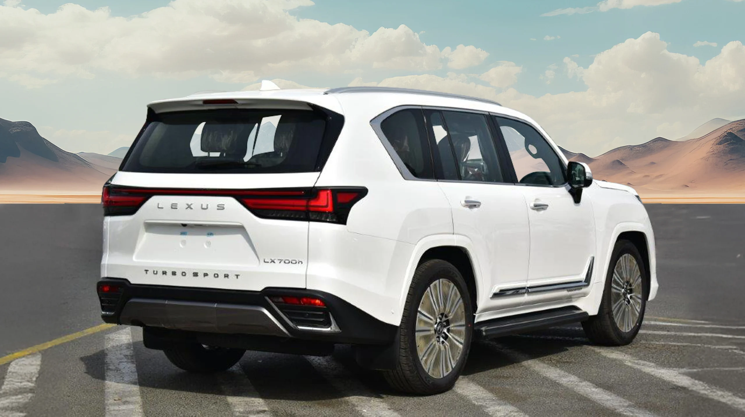2026 LEXUS LX700H HYBRID TURBO SPORT V6 3.5L 7 SEAT AT