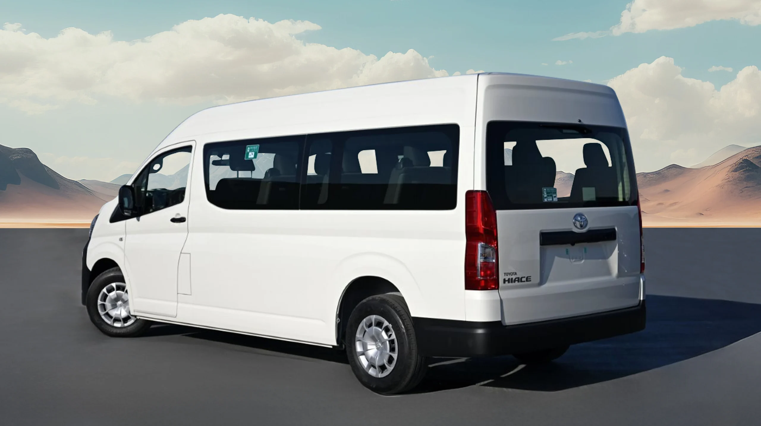 2026 TOYOTA HIACE HIGHROOF BUS GL V6 3.5L PETROL 13-SEATER AUTOMATIC