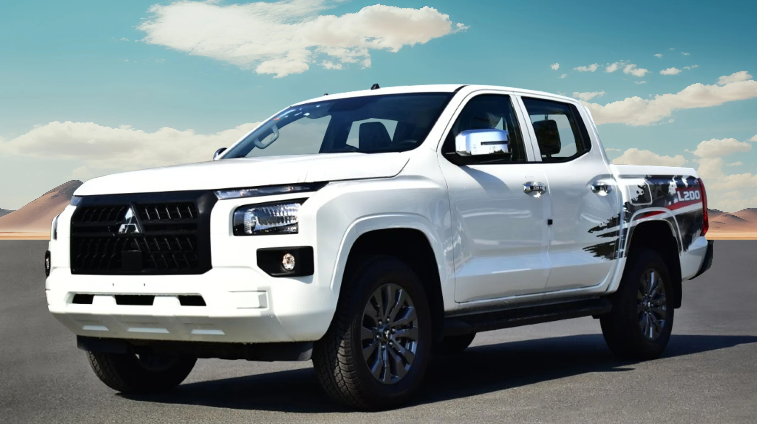 2026 MITSUBISHI L200 DOUBLE CAB PICKUP GLS+ 2.4L PETROL 4WD MT
