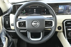 Nissan Patrol LE SUV in white