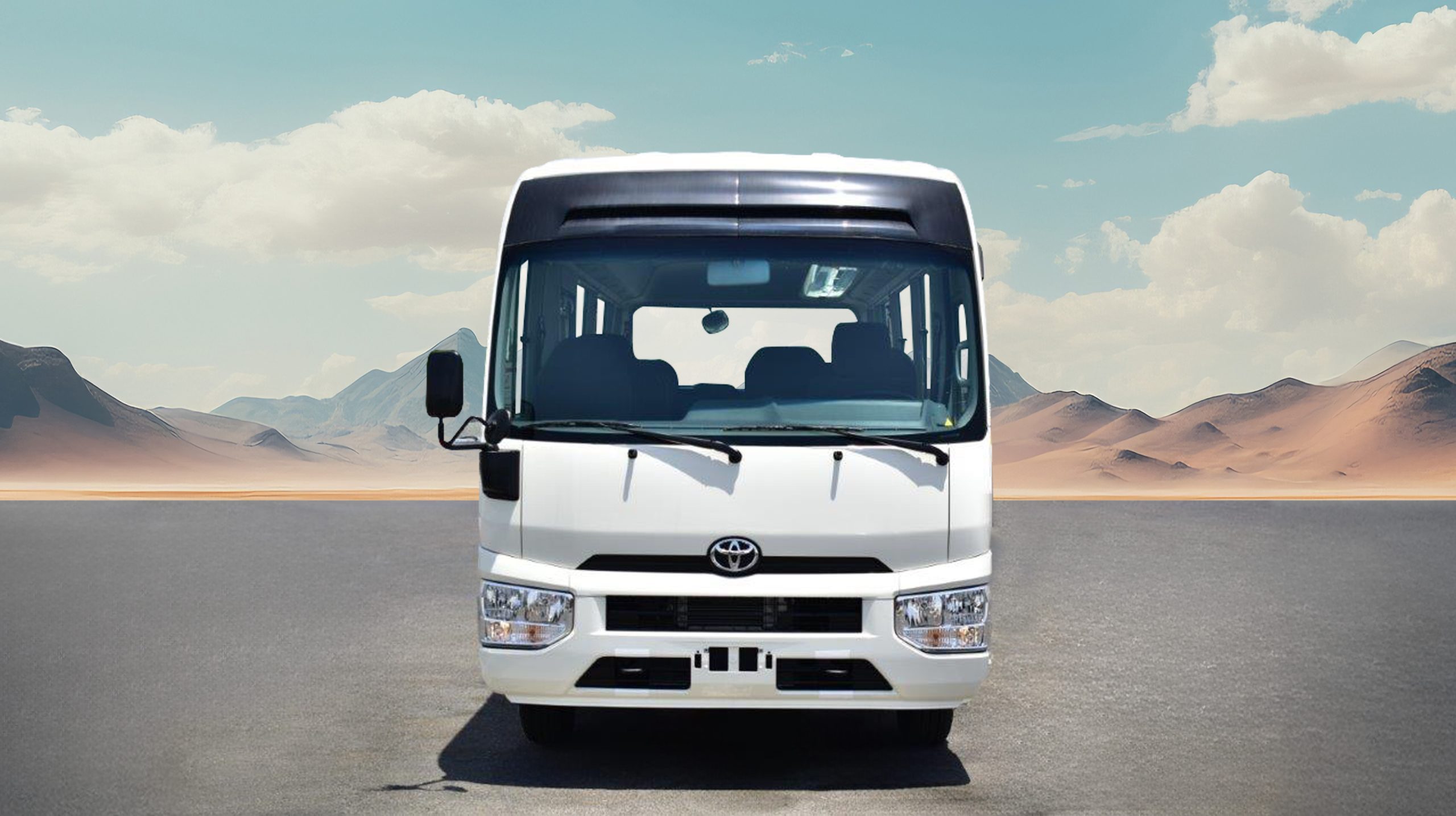2026 TOYOTA COASTER HIGHROOF 2.8L DIESEL 22-SEATER AT