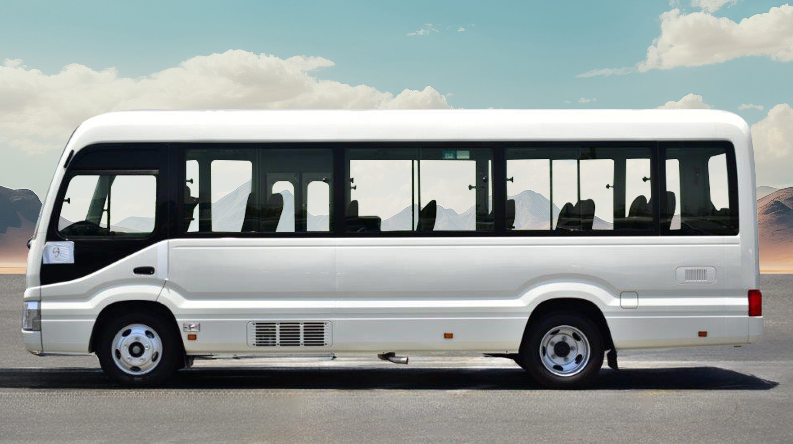 2026 TOYOTA COASTER HIGHROOF 2.8L DIESEL 22-SEATER AT