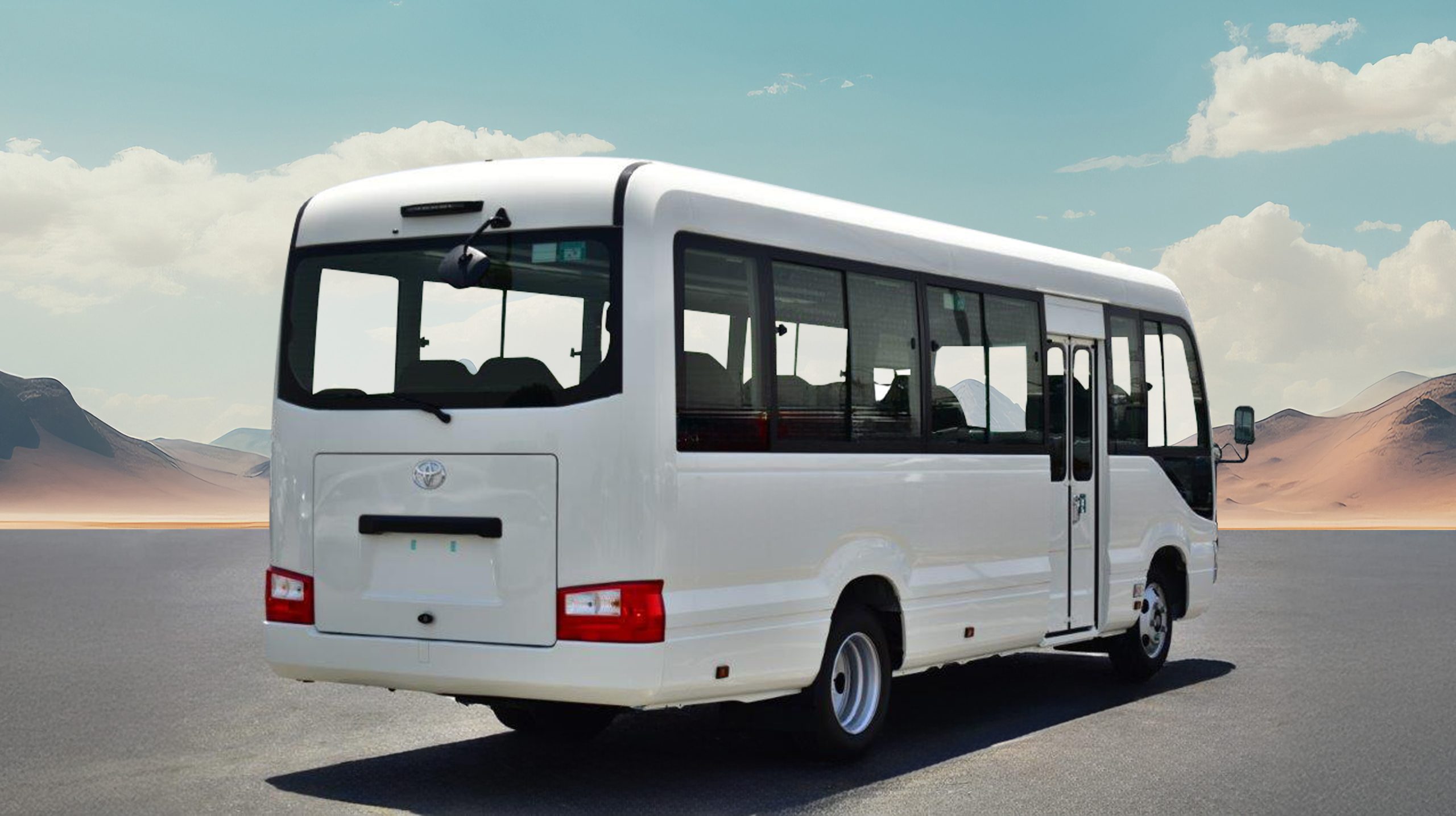 2026 TOYOTA COASTER HIGHROOF 2.8L DIESEL 22-SEATER AT