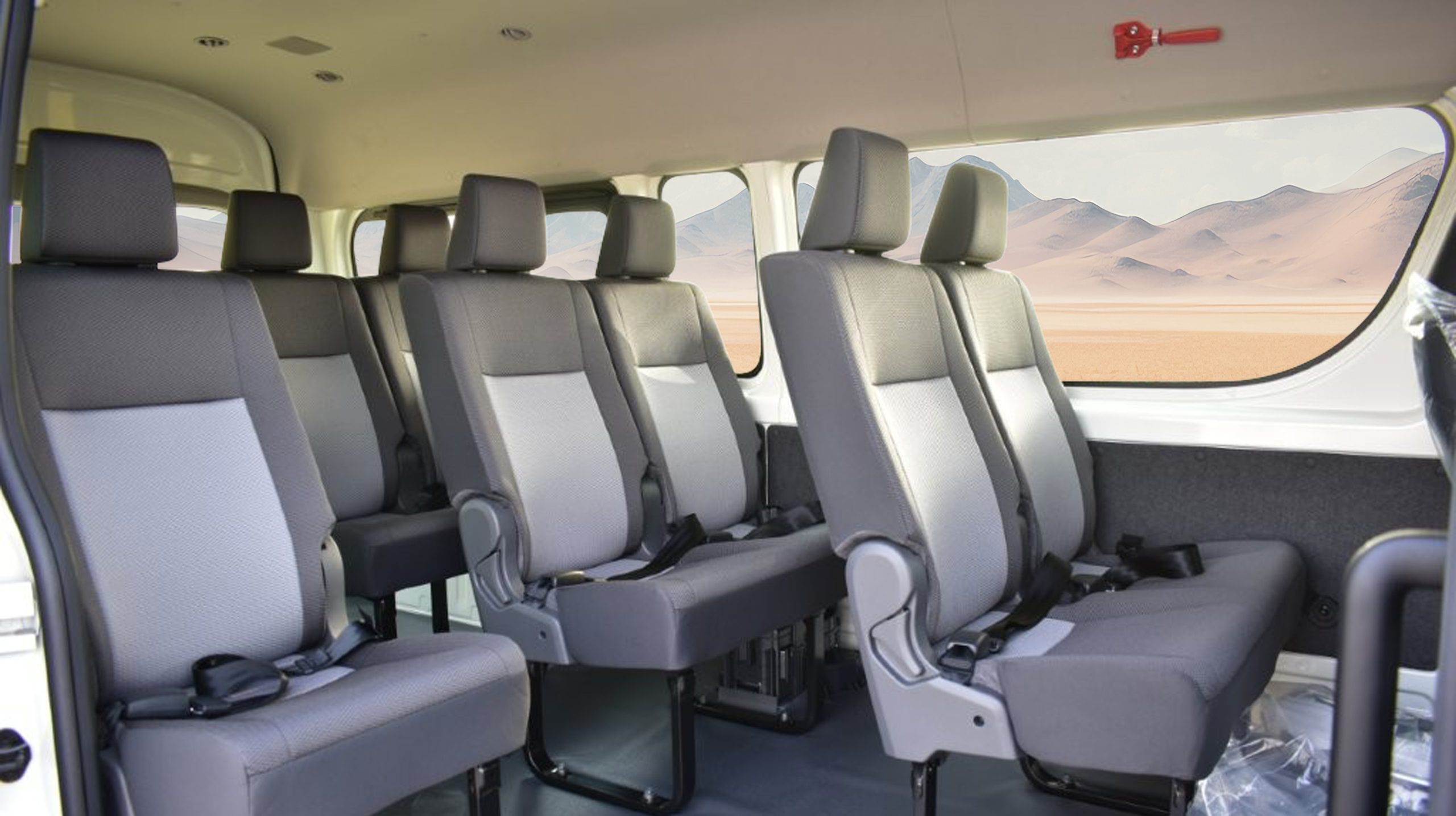 2026 TOYOTA HIACE HIGH ROOF 3.5L PETROL 13-SEATER AT