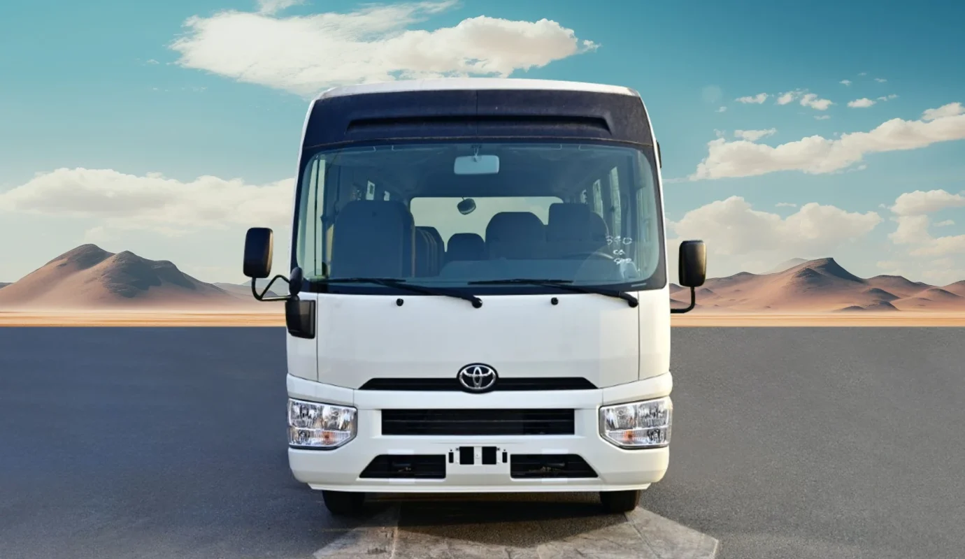2026 TOYOTA COASTER HIGH ROOF DLX 4.2L DIESEL 23-SEATER MT