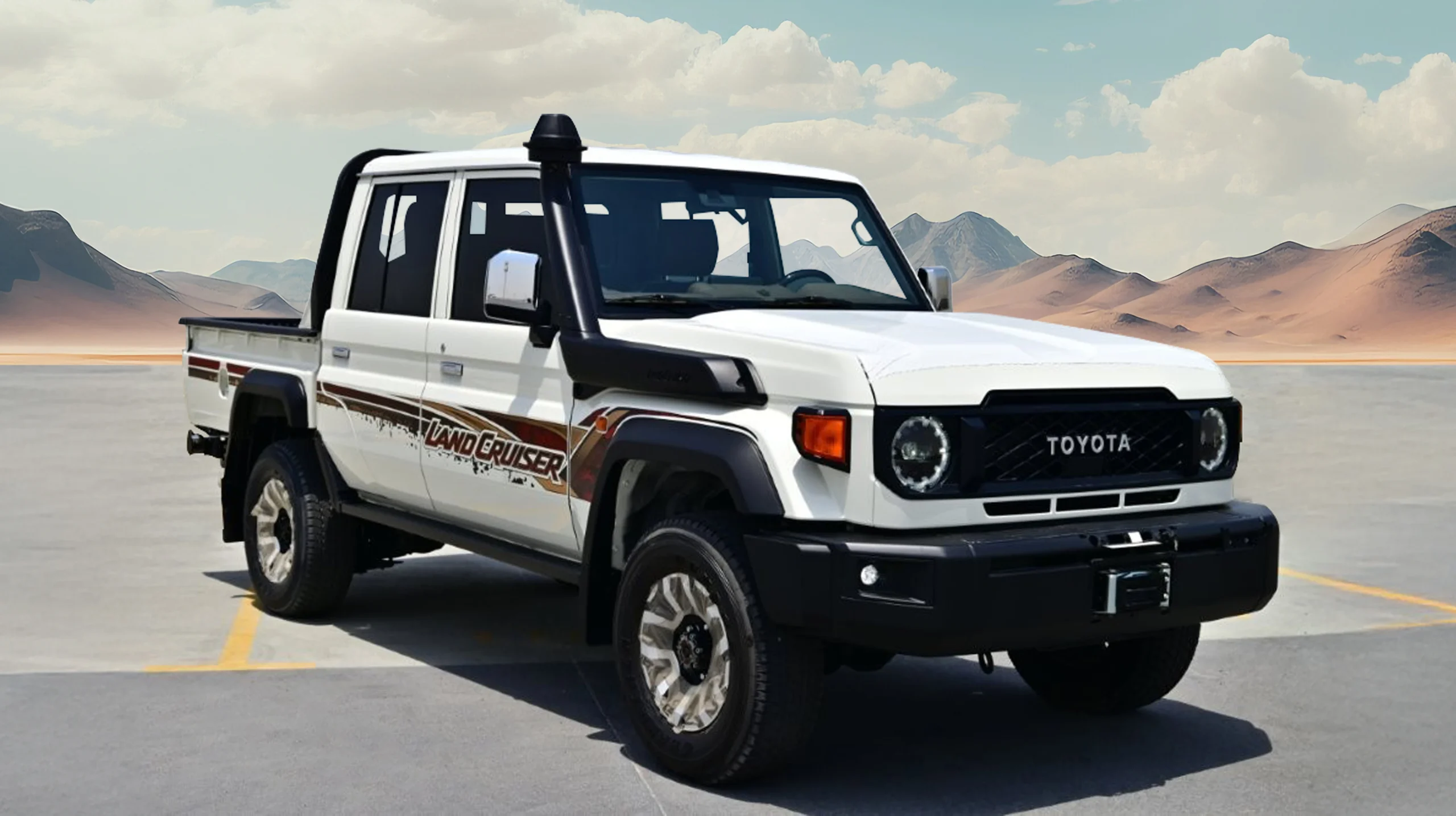 2026 TOYOTA LAND CRUISER DOUBLE CAB PICKUP LX-Z LIMITED 2.8L DIESEL 4WD AT