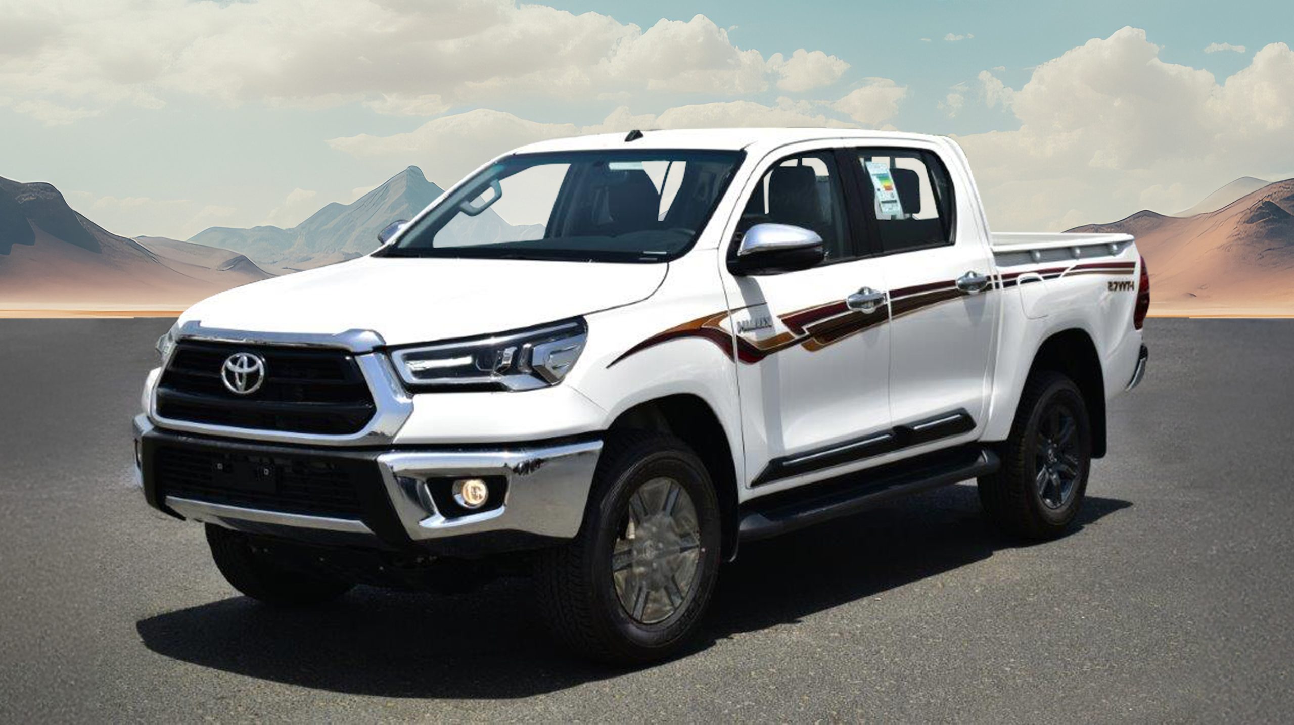 2026 TOYOTA HILUX DOUBLE CAB GLX 2.7L 4WD 5-SEATER MT