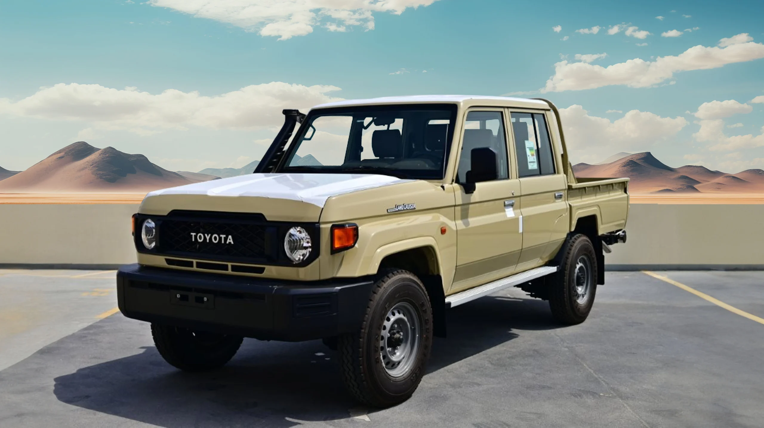 2026 TOYOTA LAND CRUISER 79 DOUBLE CAB STD-E V6 4.0L PETROL 4WD 5-SEATER AT