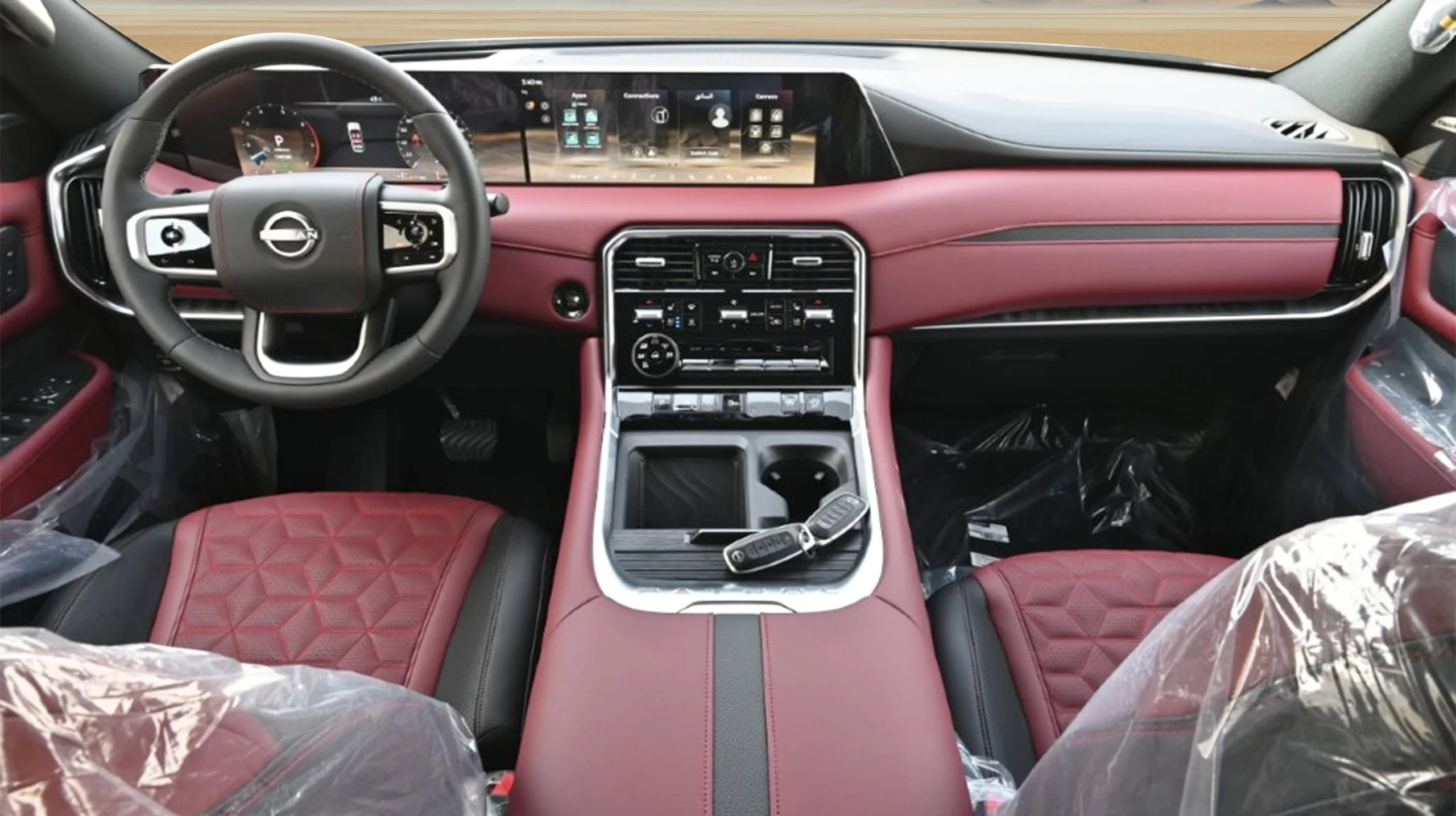 2026 NISSAN PATROL LE PLATINUM CITY V6 3.5L TWIN TURBO 4WD 8-SEATER AT