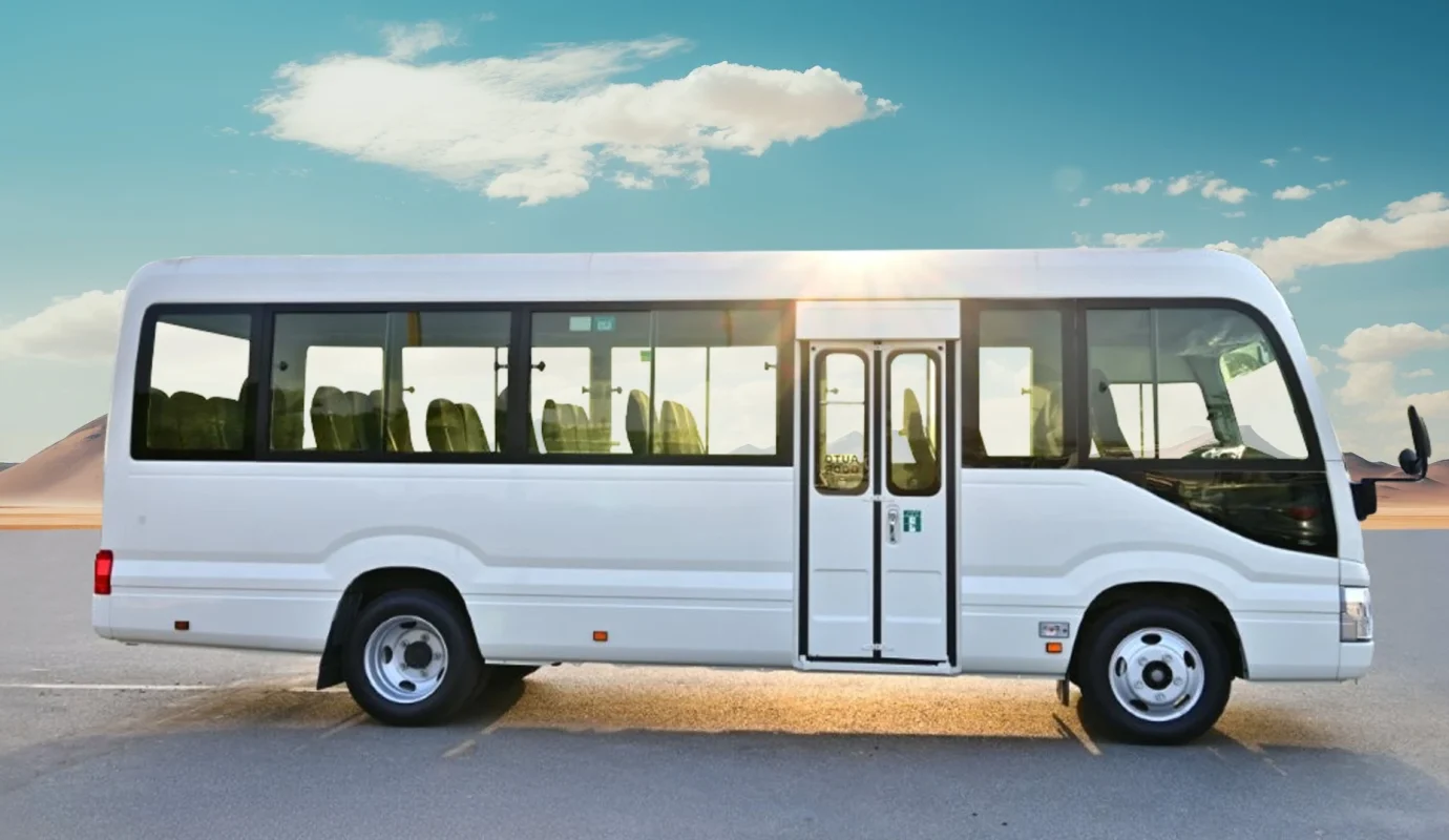2026 TOYOTA COASTER HIGH ROOF DLX 4.2L DIESEL 23-SEATER MT