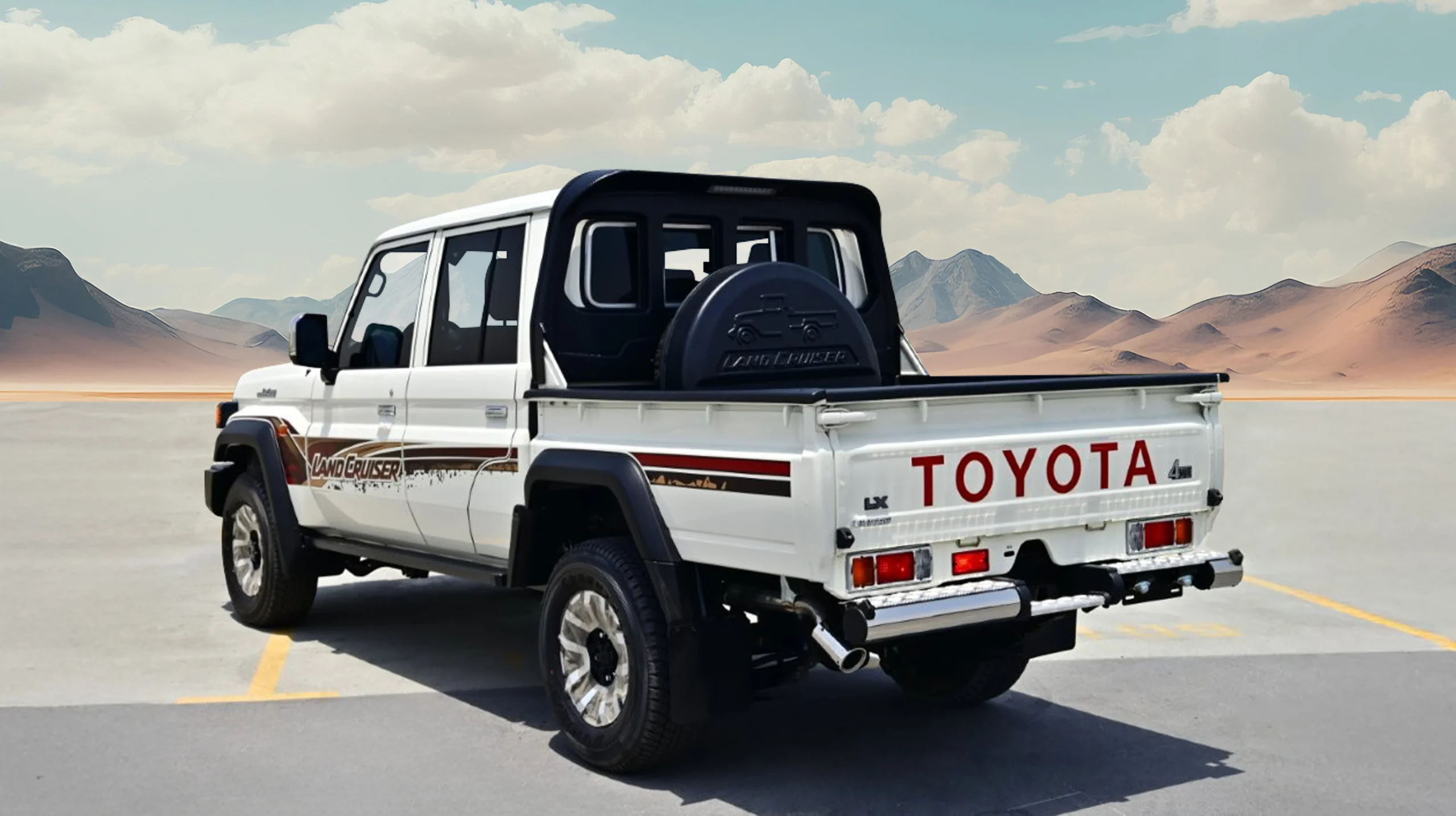 2026 TOYOTA LAND CRUISER DOUBLE CAB PICKUP LX-Z LIMITED 2.8L DIESEL 4WD AT