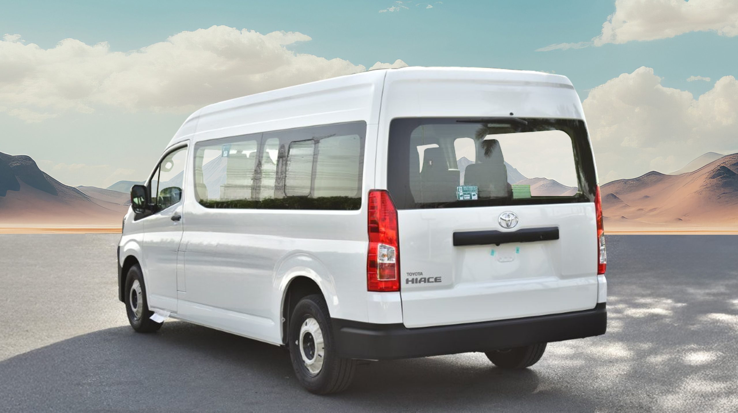2026 TOYOTA HIACE HIGH ROOF 3.5L PETROL 13-SEATER AT
