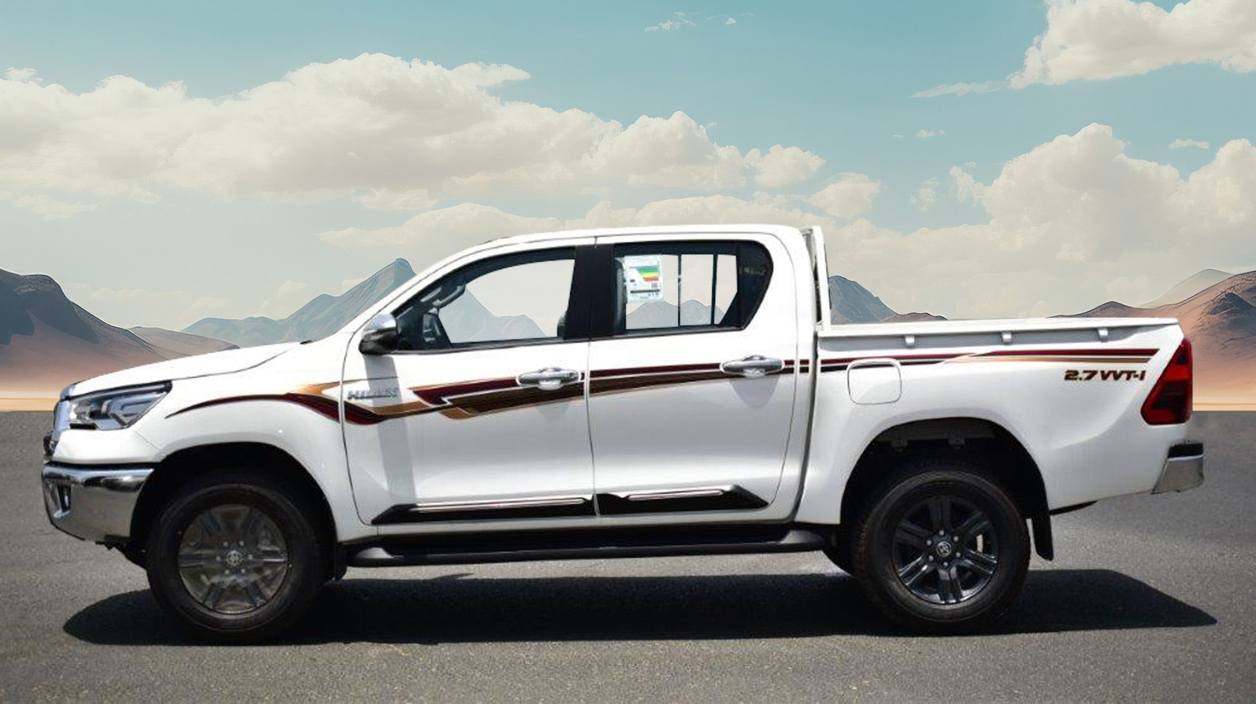 2026 TOYOTA HILUX DOUBLE CAB GLX 2.7L 4WD 5-SEATER MT