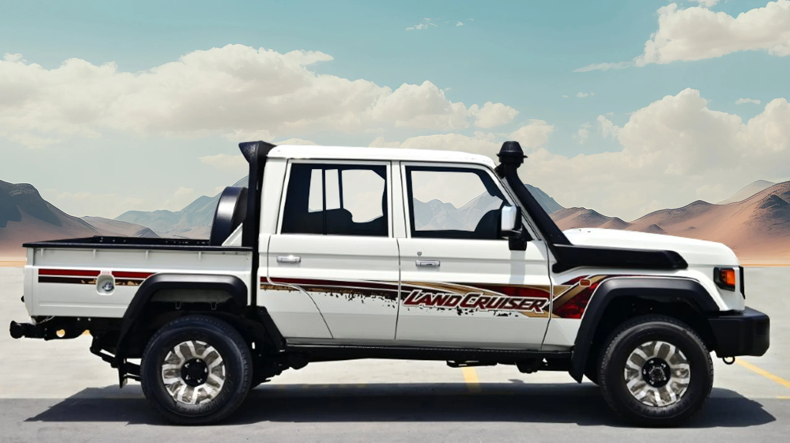 2026 TOYOTA LAND CRUISER DOUBLE CAB PICKUP LX-Z LIMITED 2.8L DIESEL 4WD AT