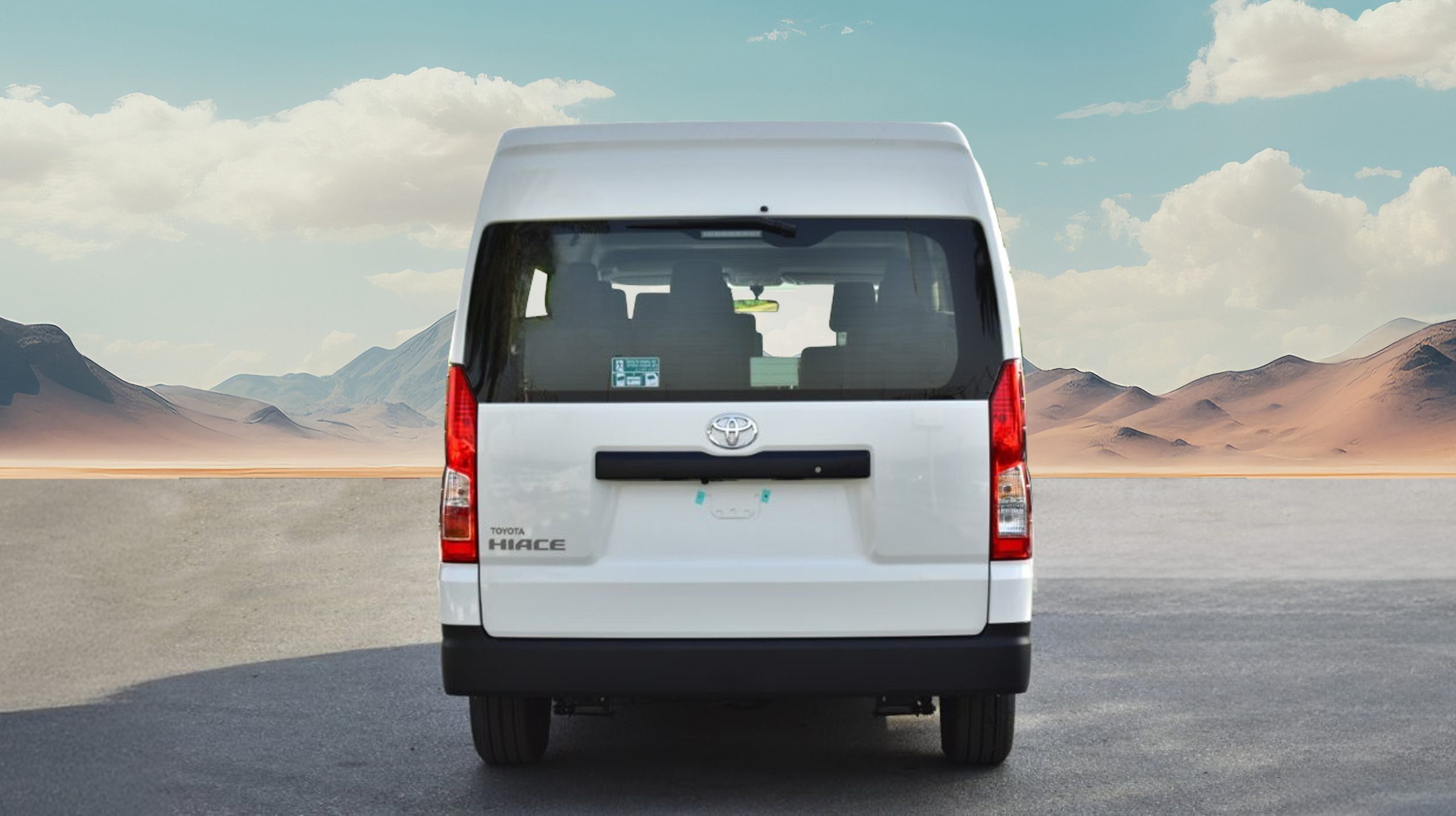 2026 TOYOTA HIACE HIGH ROOF 3.5L PETROL 13-SEATER AT