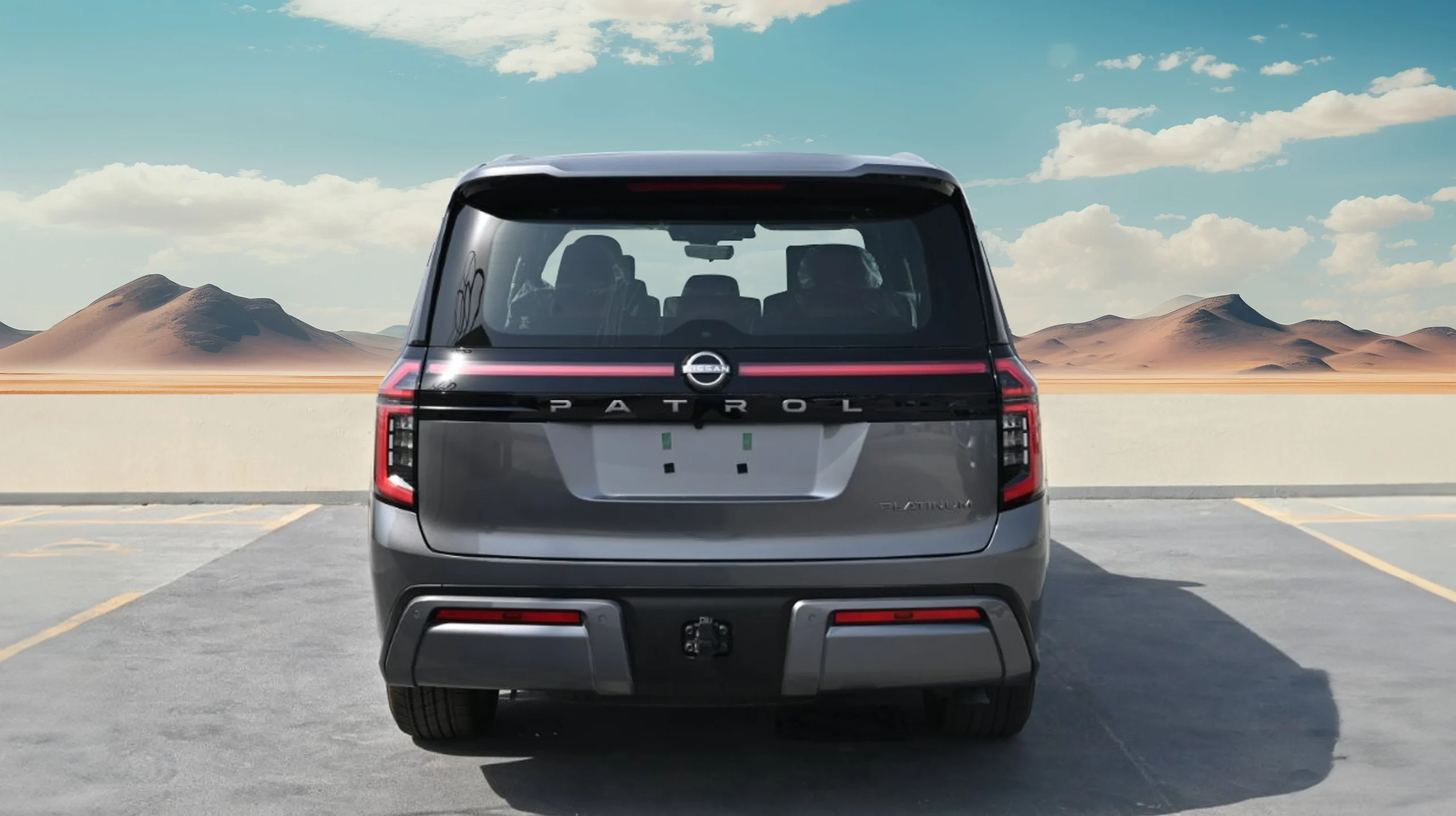 2026 NISSAN PATROL LE PLATINUM CITY V6 3.5L TWIN TURBO 4WD 8-SEATER AT