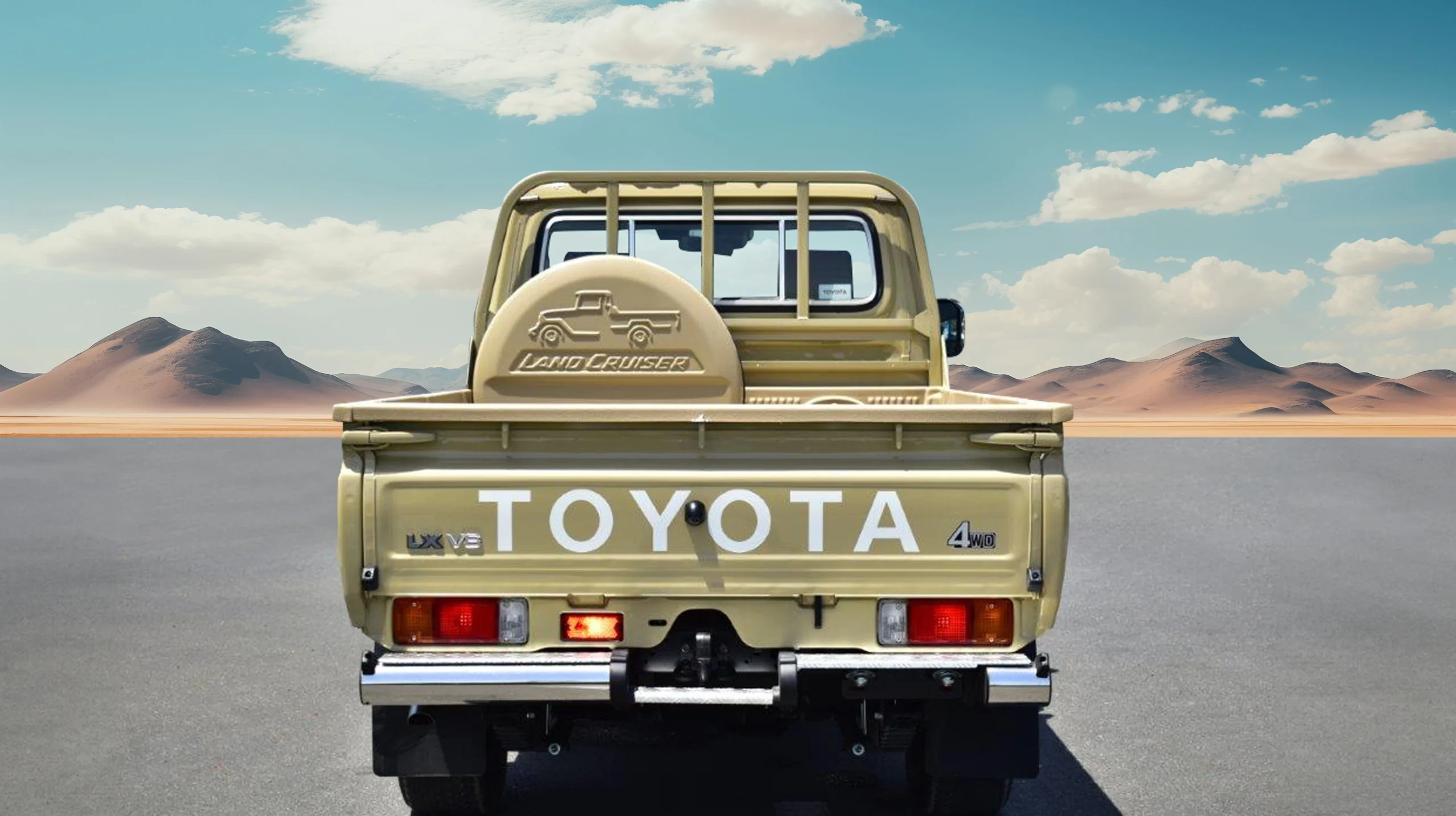 2026 TOYOTA LAND CRUISER 79 SINGLE CAB SDLX V6 4.0L PETROL 4WD 2-SEATER AT