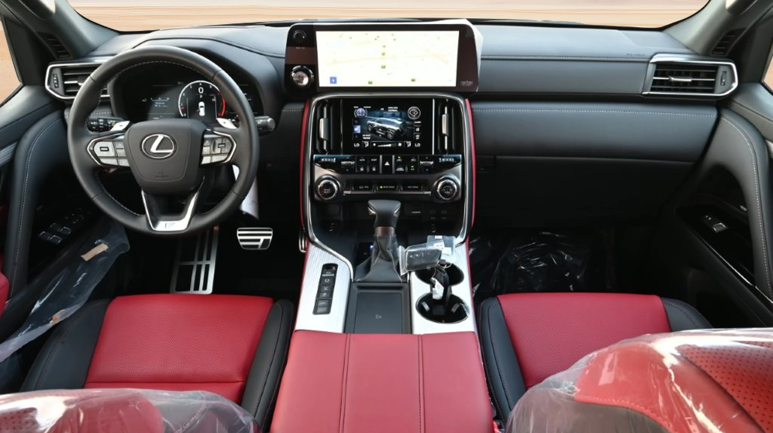 2026 LEXUS LX600 F-SPORT V6 3.5L TURBO 5-SEATER AWD AT